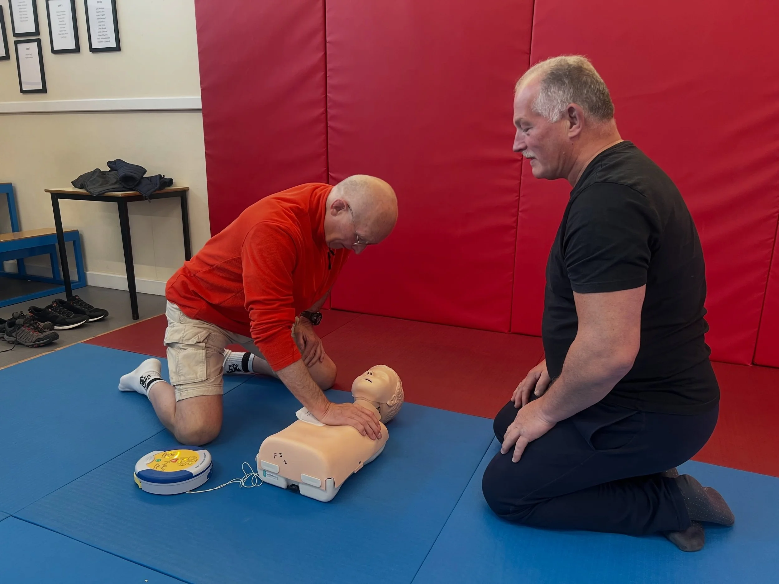 On Tuesday this week we hosted a CPR and defibrillator training course. 

All of our coaches are trained First Aiders, and this additional training gave our coaches, senior members, and parents the chance to refresh their skills and knowledge &mdash;