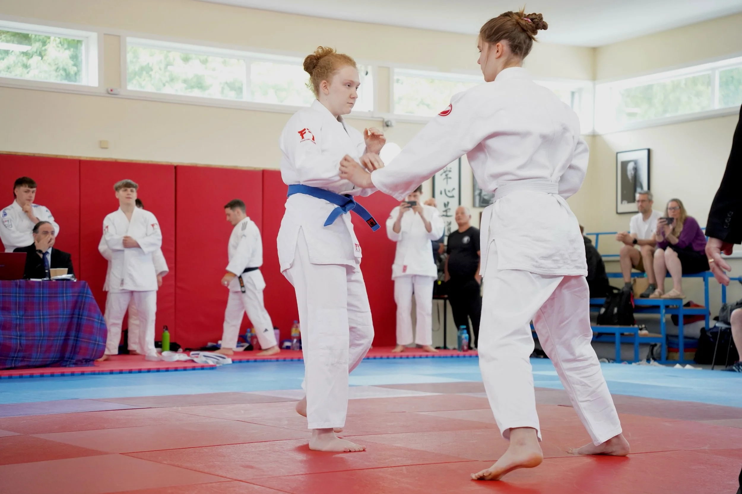 Well done to Robyn who competed today at the Judo Scotland National Grading, winning her first 10 points towards her 1st Dan! 🥋