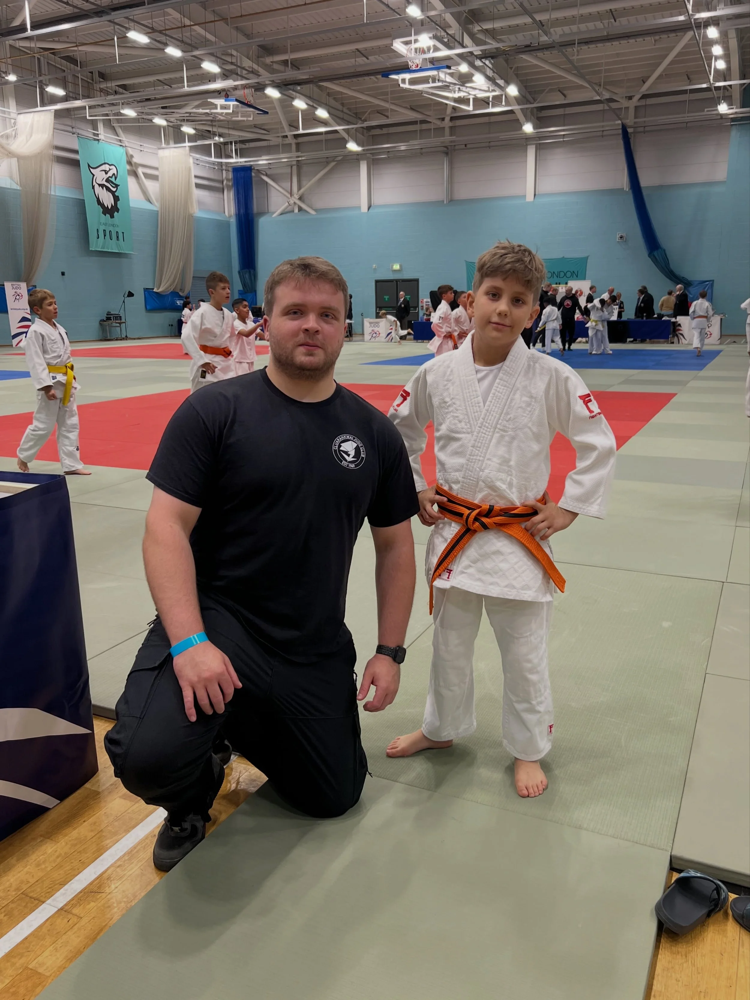Yesterday was the British Minor Championships in London. Samuel made the journey to compete and put in a fantastic effort, giving it his all on the mat. He fought brilliantly throughout the competition and unfortunately missed out on a bronze medal i