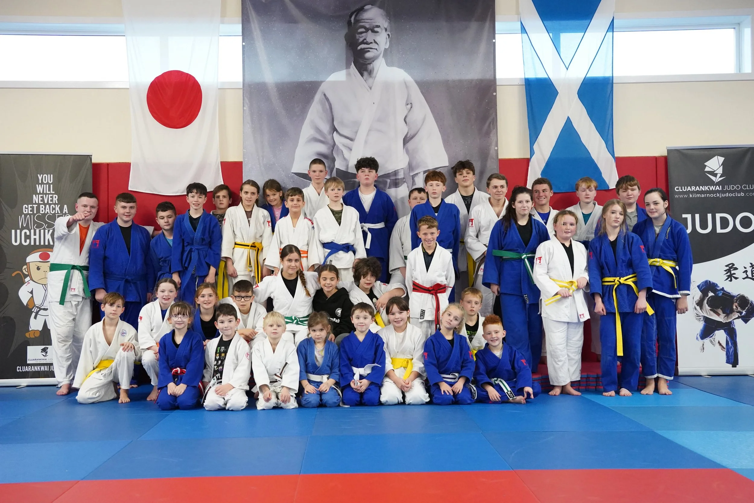 Kilmarnock Judo Club Junior Judo Competition 2025 Group Photo