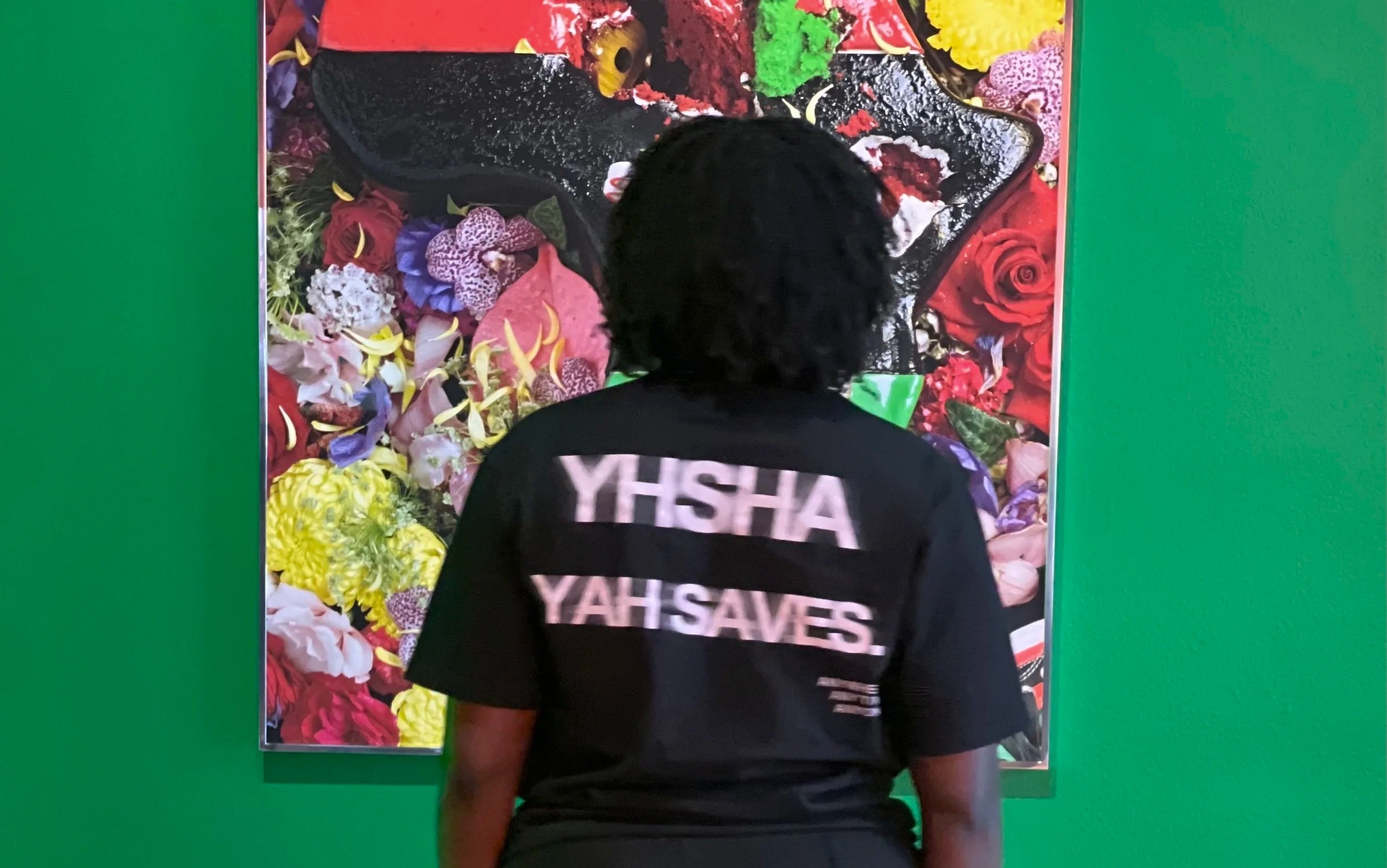 YHSHA-YAH SAVES BLUR TEE