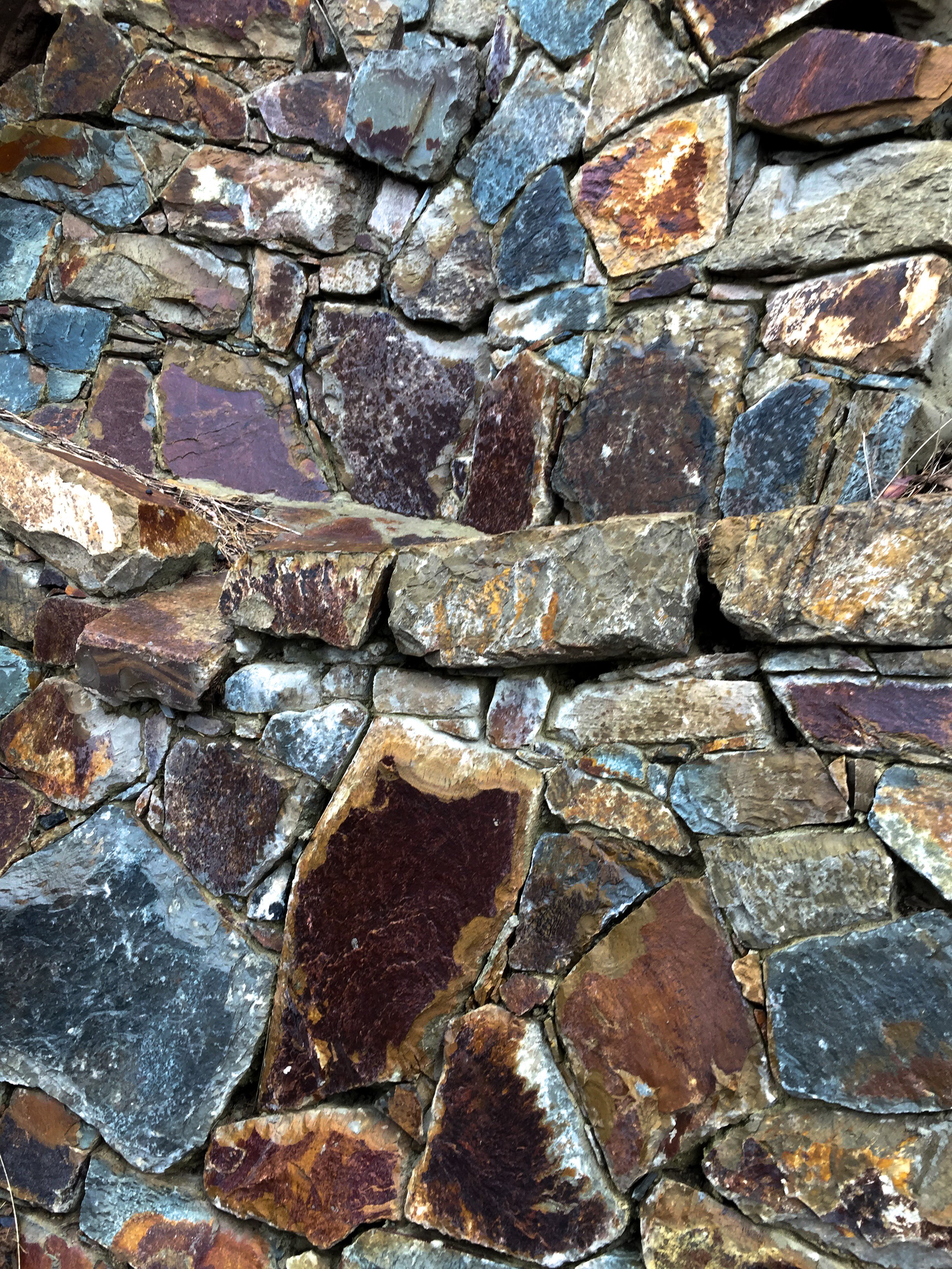 Coldstream stone masonry tiered wall by David Puustinen