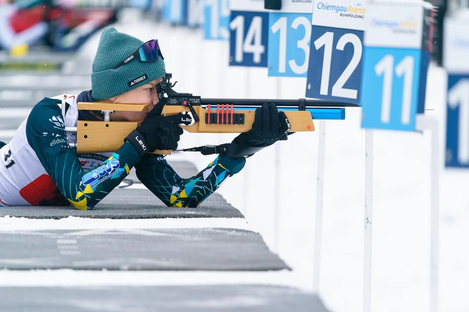 Ein talentierter Nachwuchssportler macht auf sich aufmerksam