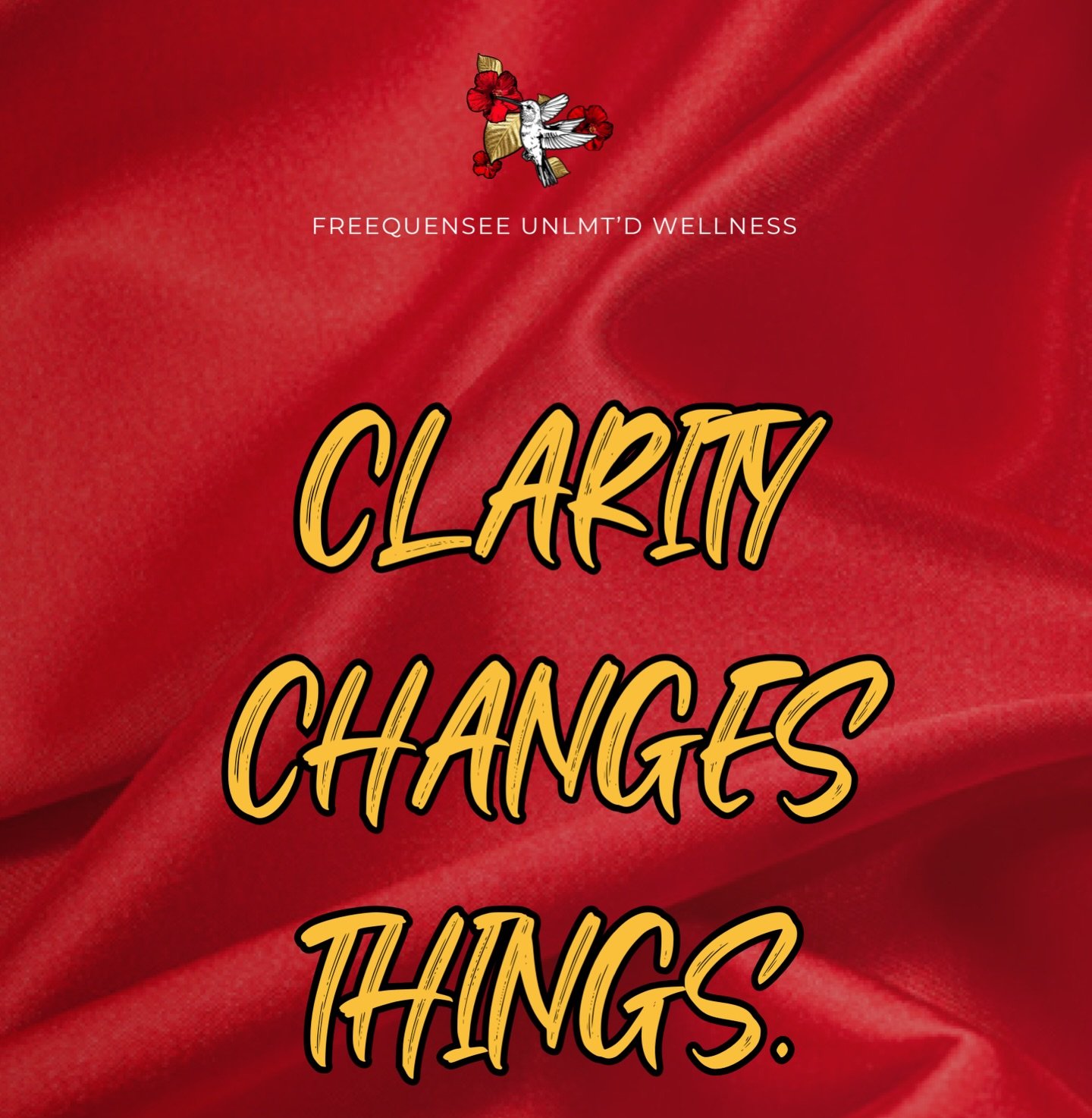 You never know what you don&rsquo;t know. And you&rsquo;ll never know, until you know. 

Get clarity. Get the answer 5 different ways. Write it down, take a picture. It&rsquo;ll change your life and perspective FASHO. 

#clarity #red #encouragement #