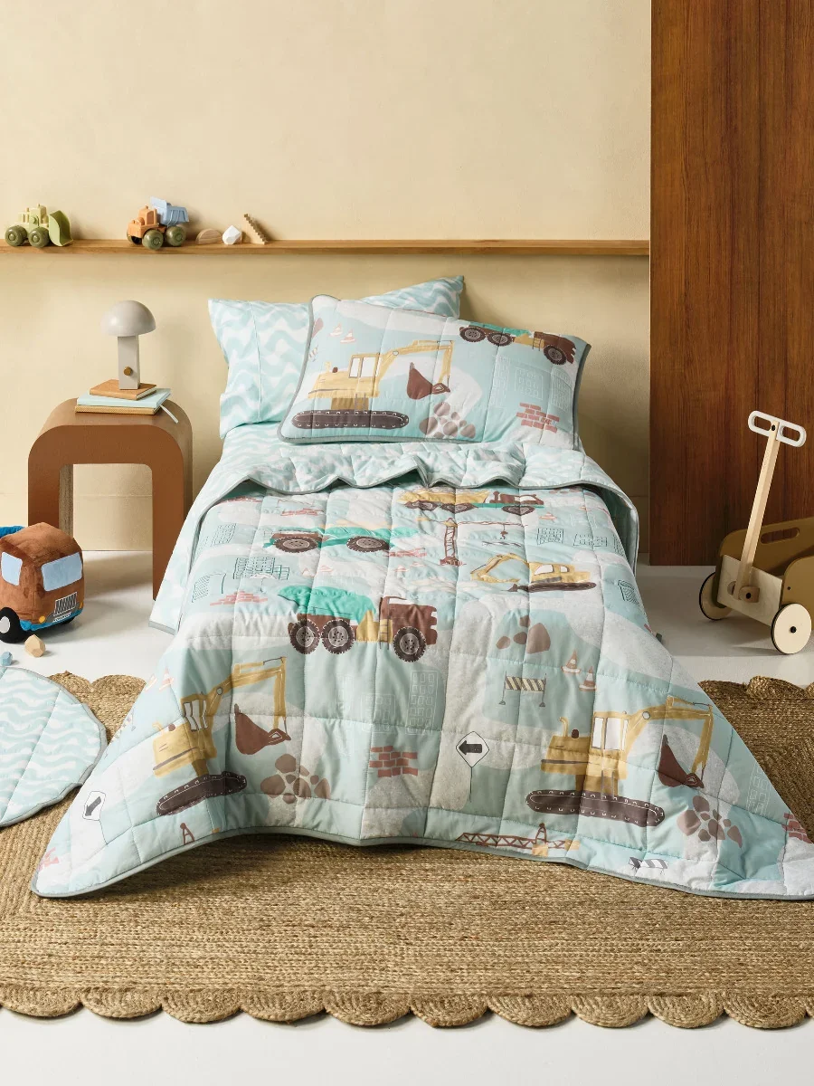 The Big Build , Linen House for Kids, Winter’26
Styling: Danielle O’Byrne & Kelly Larkin 
Photography: Lampoluce Photography 