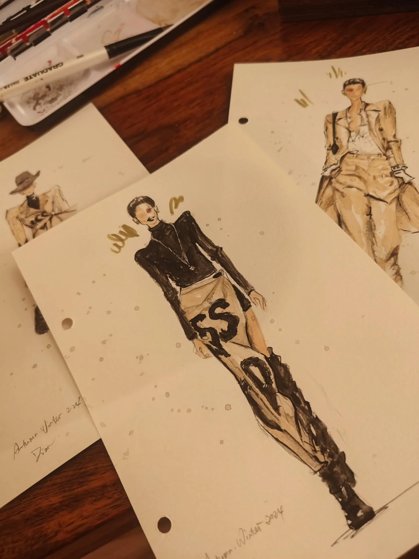 quick AW silhouettes

#dioraw24 #FashionIllustration #LiveIllustration