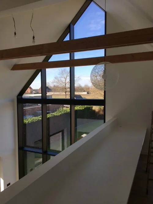 Raamwerk onder zadeldak