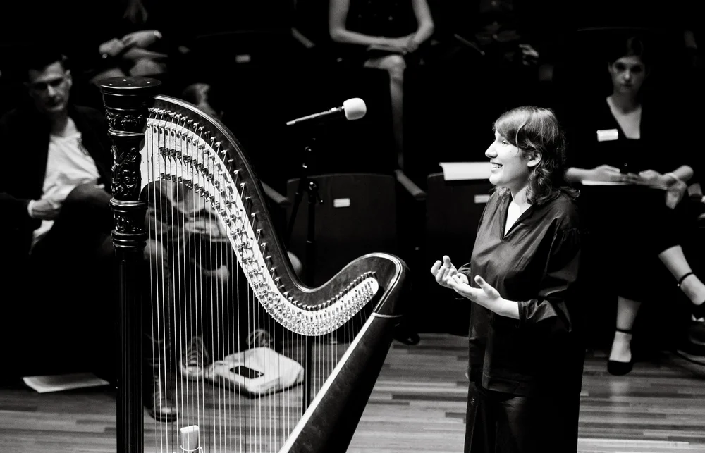 Sophie Steiner and Chatori Shimizu performing Everything on the Line at BEK Forum