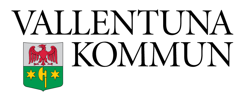 Kunnan vaakuna, jossa on punainen kotka hopeisella pohjalla ja vihreä kenttä, jossa on kadun tunnus ja tähtiä.