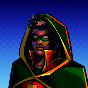 Damian Wayne portrait pair 1.png