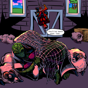 Lizard sleepy in barn.png