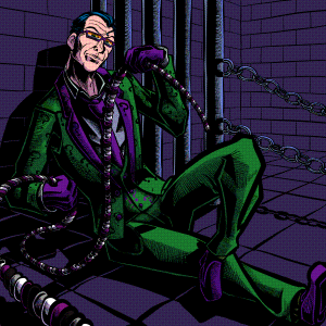 Riddler dapper reclining with rope.png