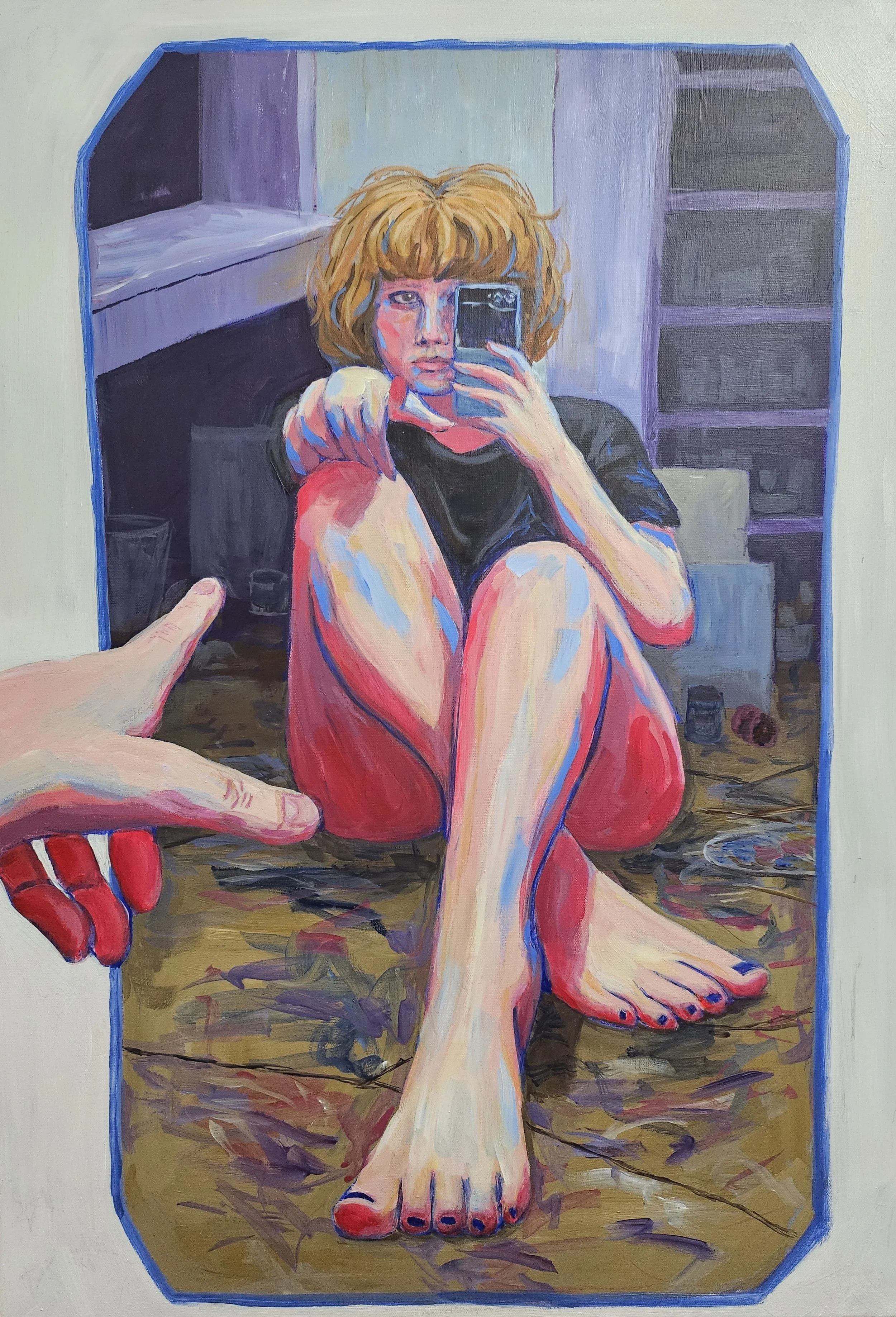 Who do you want to be? - Acrylic on canvas
61cm x 85cm