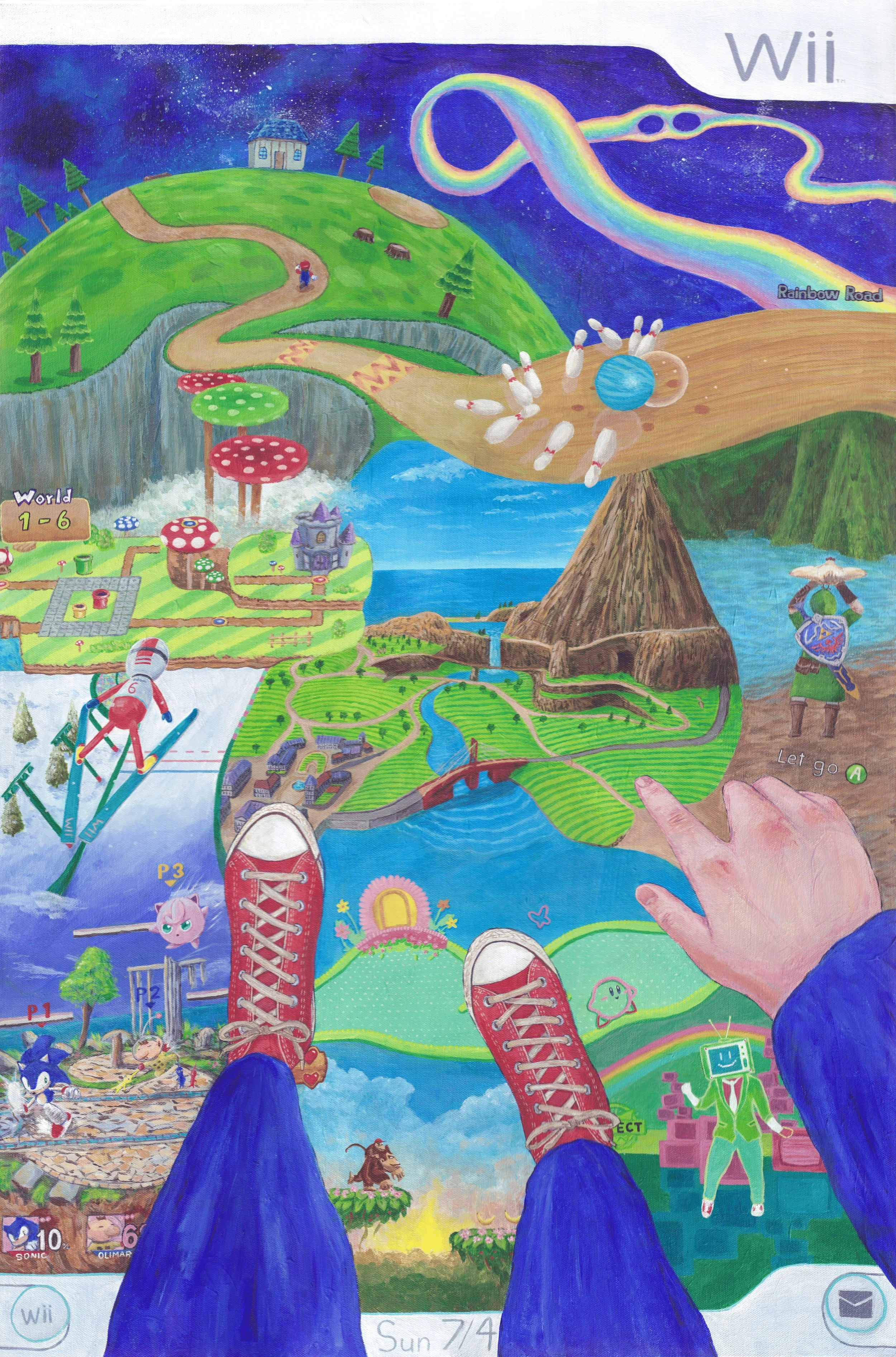 Take Me Back - Acrylic on canvas
 90cm x 60cm