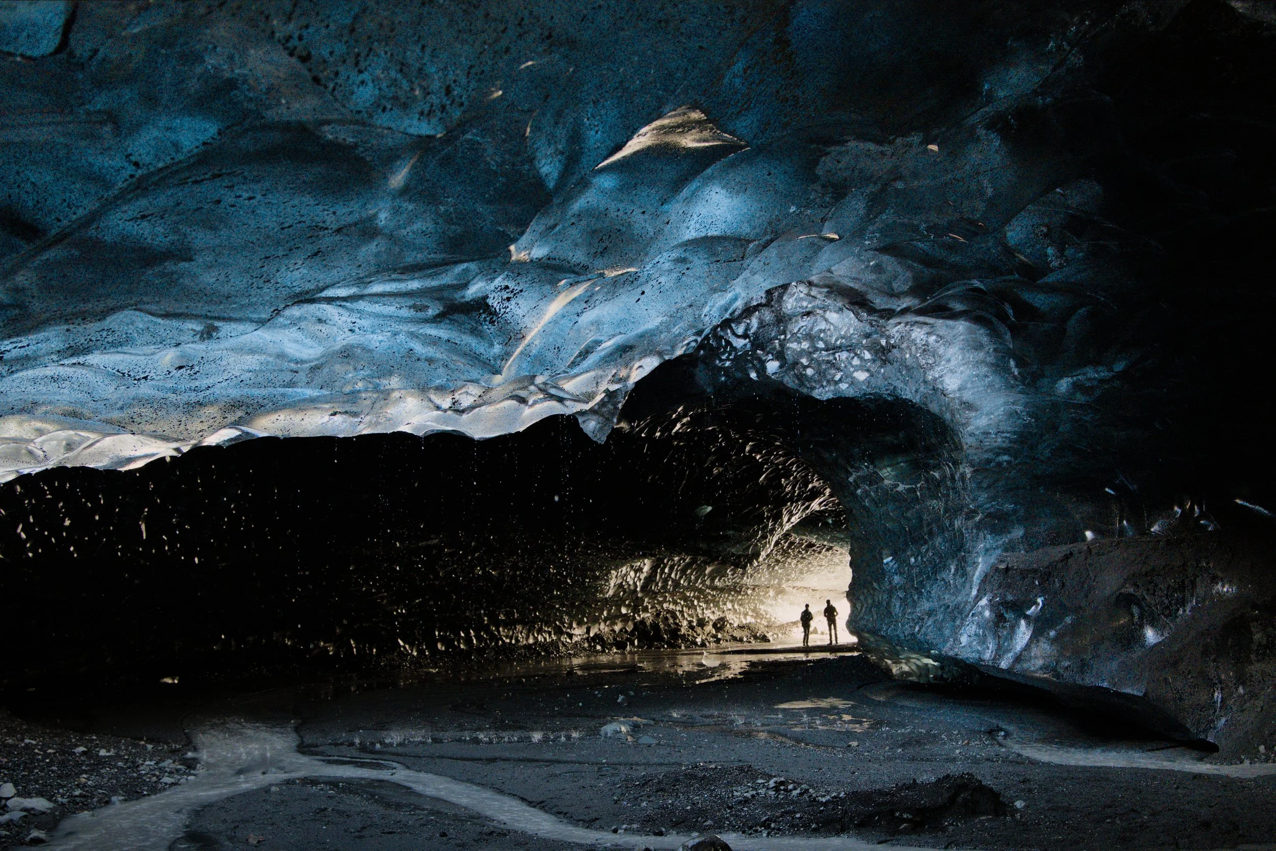 Blue Ice Cave in Iceland