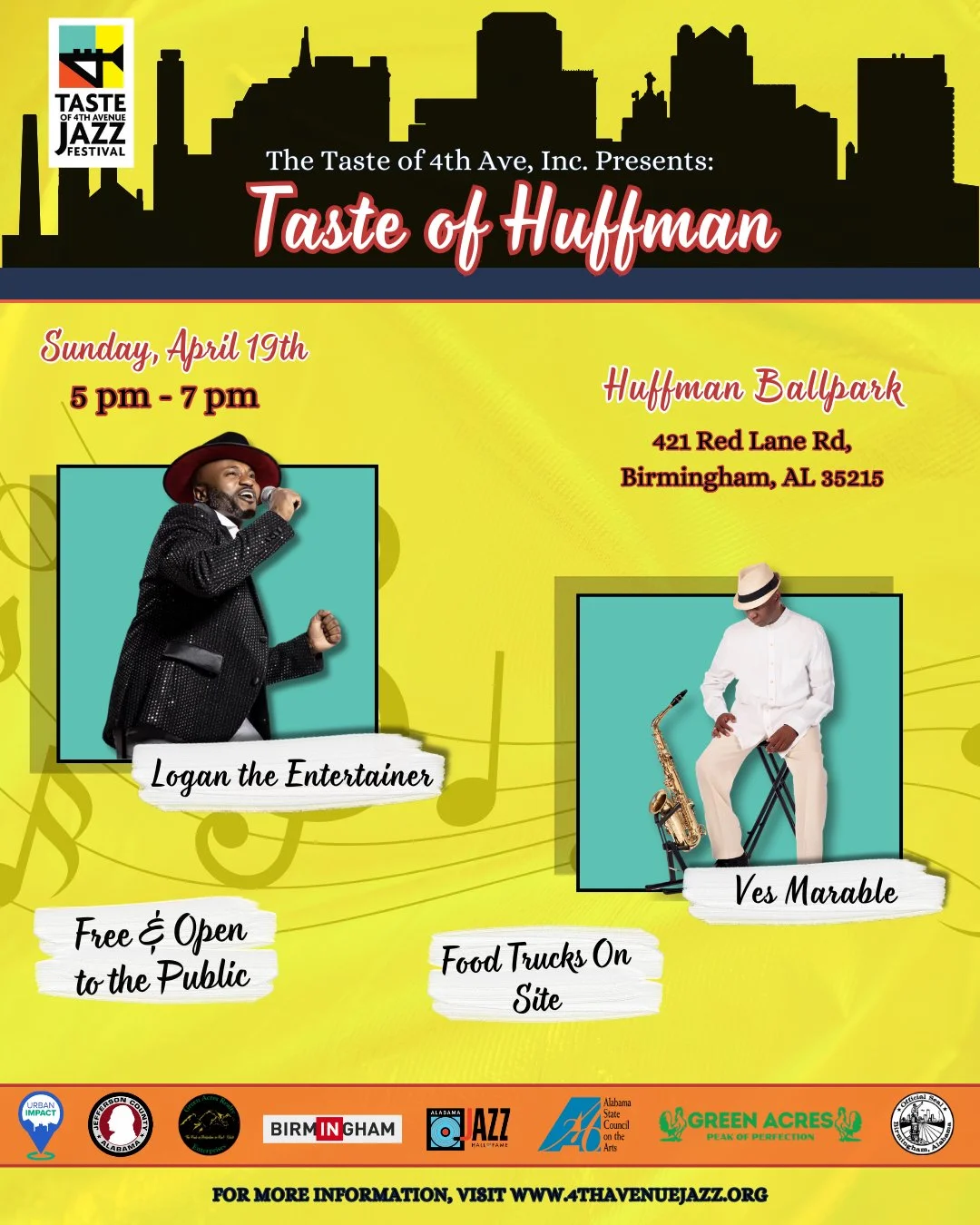 The Taste of 4th Avenue Inc. Presents: Taste of Huffman