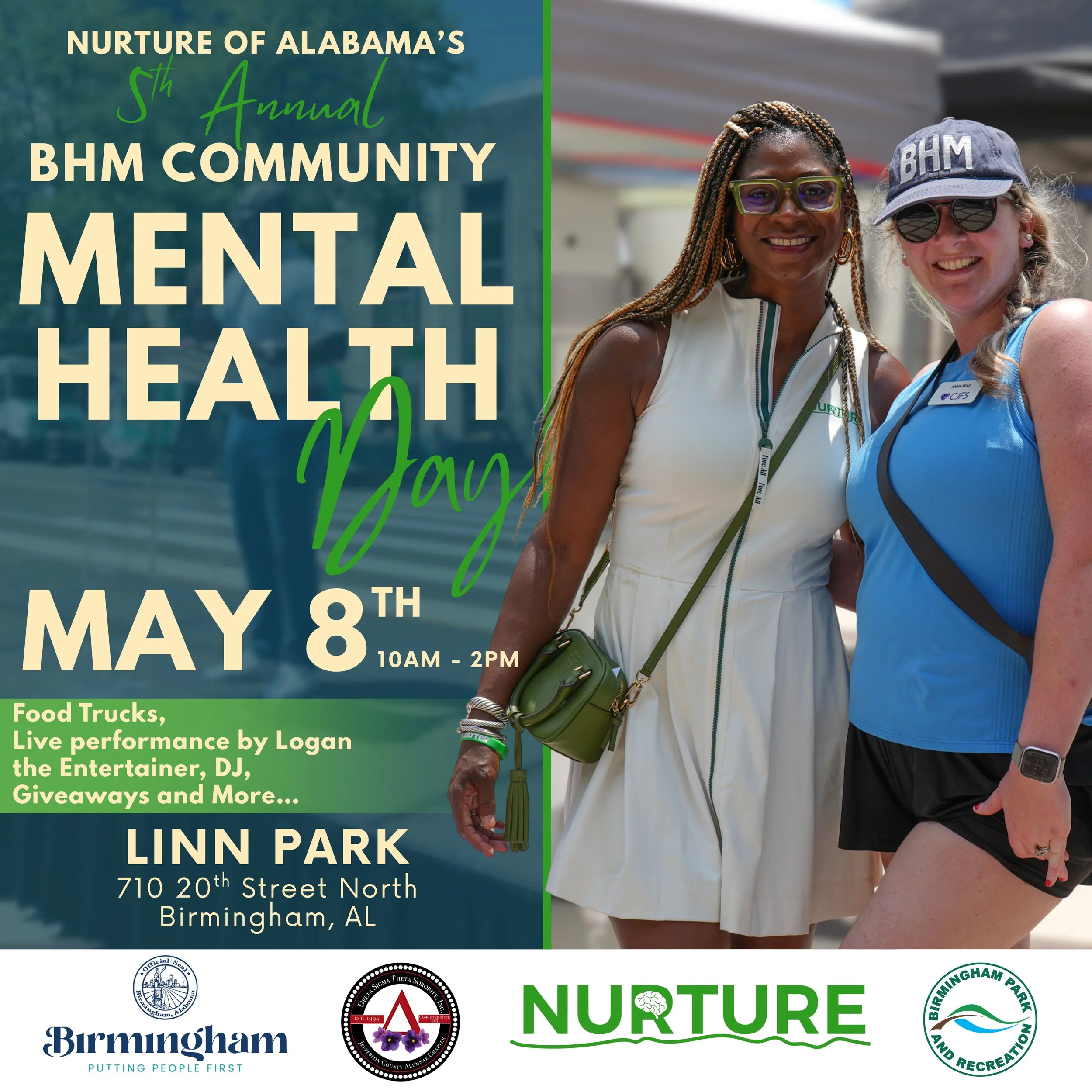 Nuture of Alabama's 5th Annual BHM Community Mental Health Day