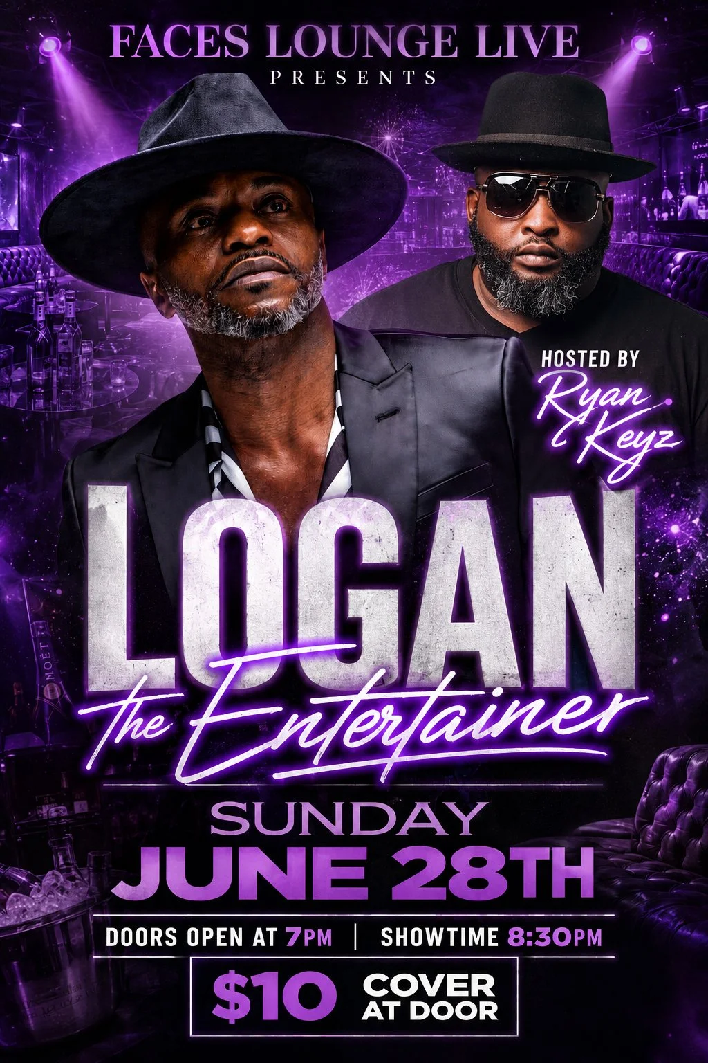 Faces Lounge Live