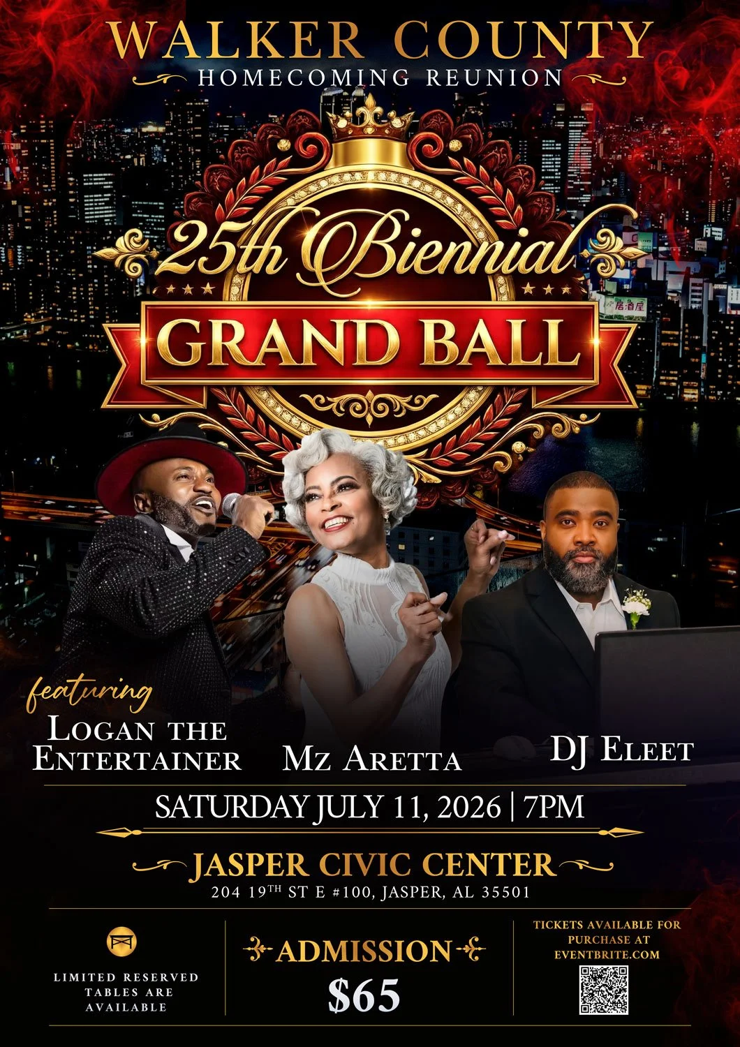 Walker County Homecoming Reunion: 25th Biennial Grand Ball
