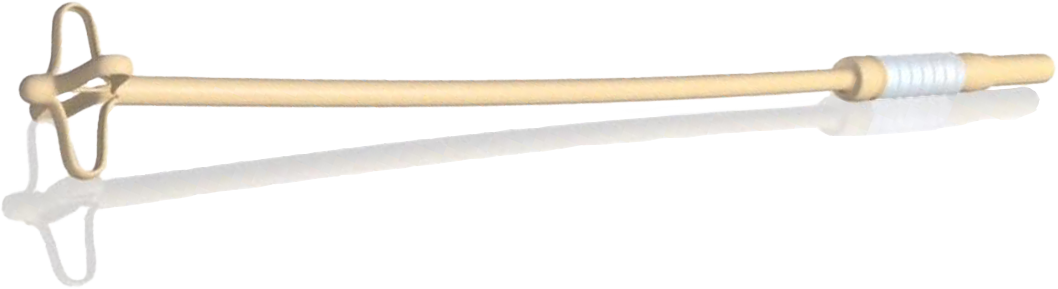 Lotus No-Balloon Catheter — deployed wing retention mechanism