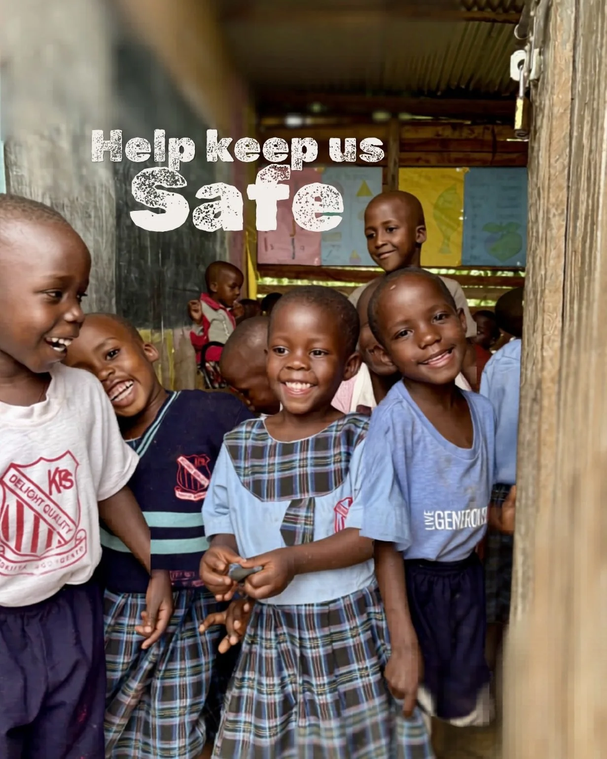 One month from today, we return to our orphanage and school in Uganda!

Right now, our biggest need is security. The children and staff are vulnerable without a perimeter wall.

❗️Our goal is to raise $9,000 before June 3 to build a secure wall aroun