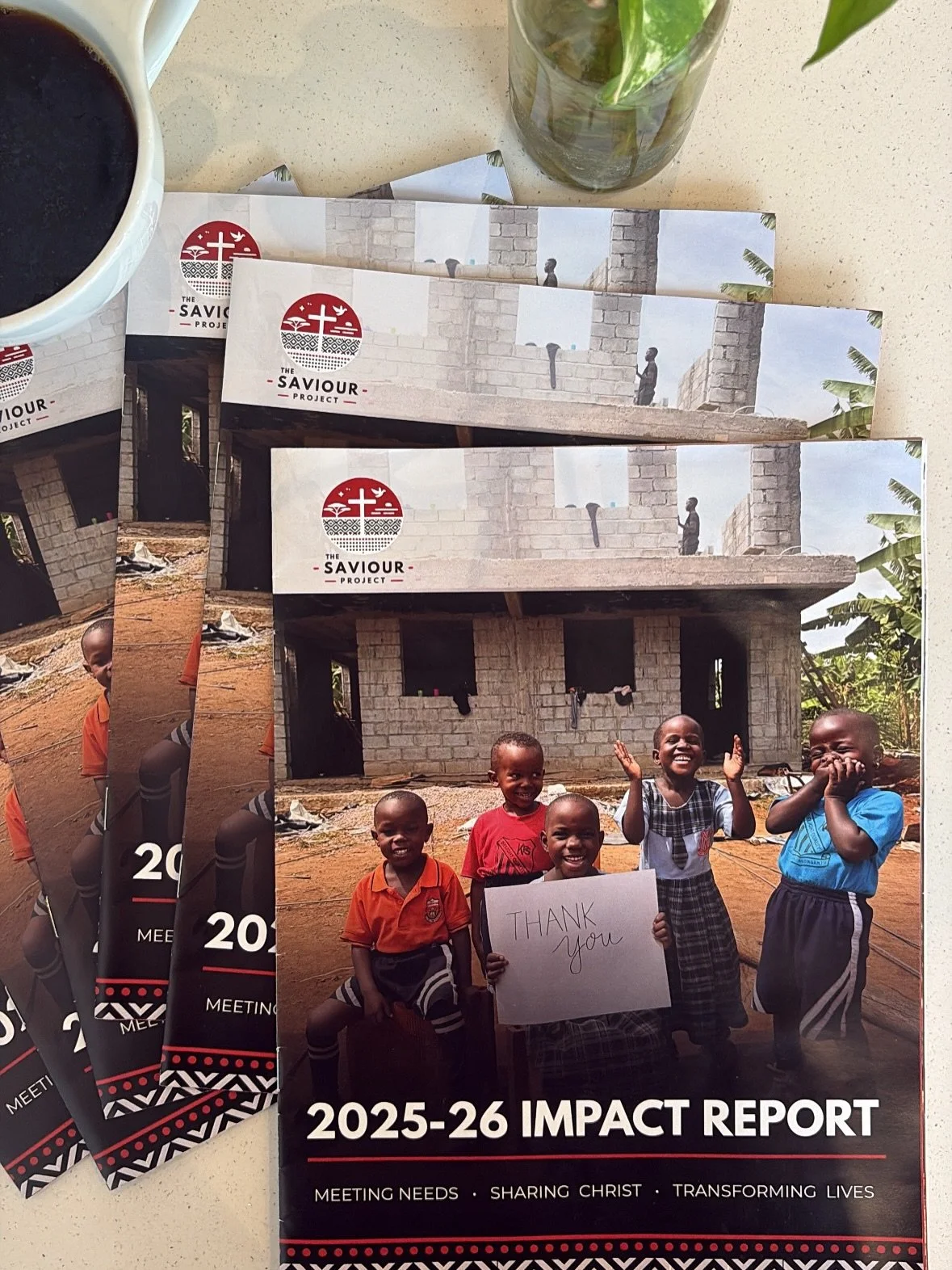 A glimpse inside our Impact Report ➡️
We are so excited to share this with you!! 

Every page has been hand designed with attention and care, to show how your generosity is making positive and life changing impact in the lives of our orphans and stud