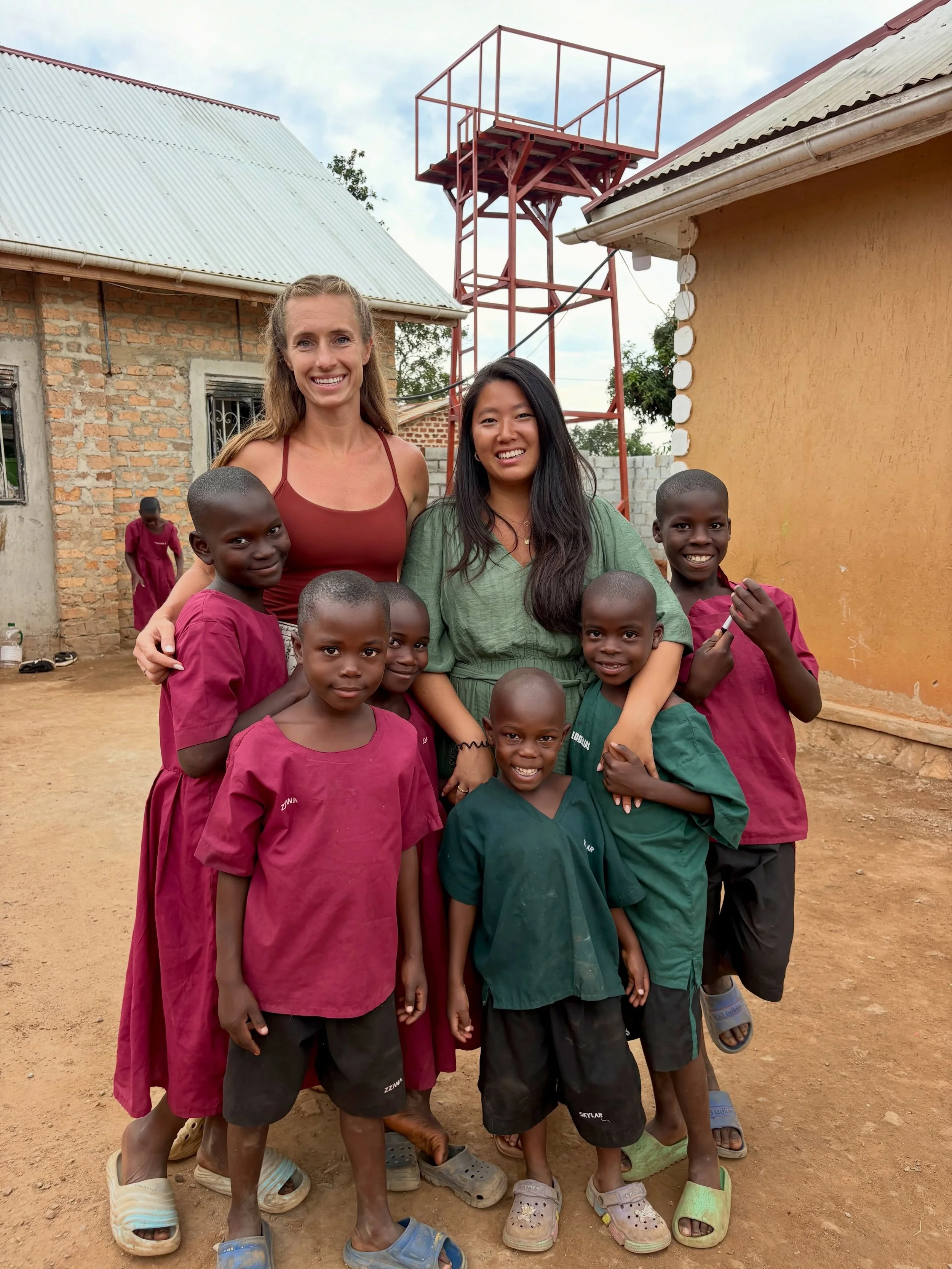 Our goal for this Uganda visit was to check on the progress of our water project💧

If you missed the exciting news, WE DRILLED A WATER WELL IN JULY!!! 🙌

Since then, our water tower has been constructed, and we are now awaiting the installation of 