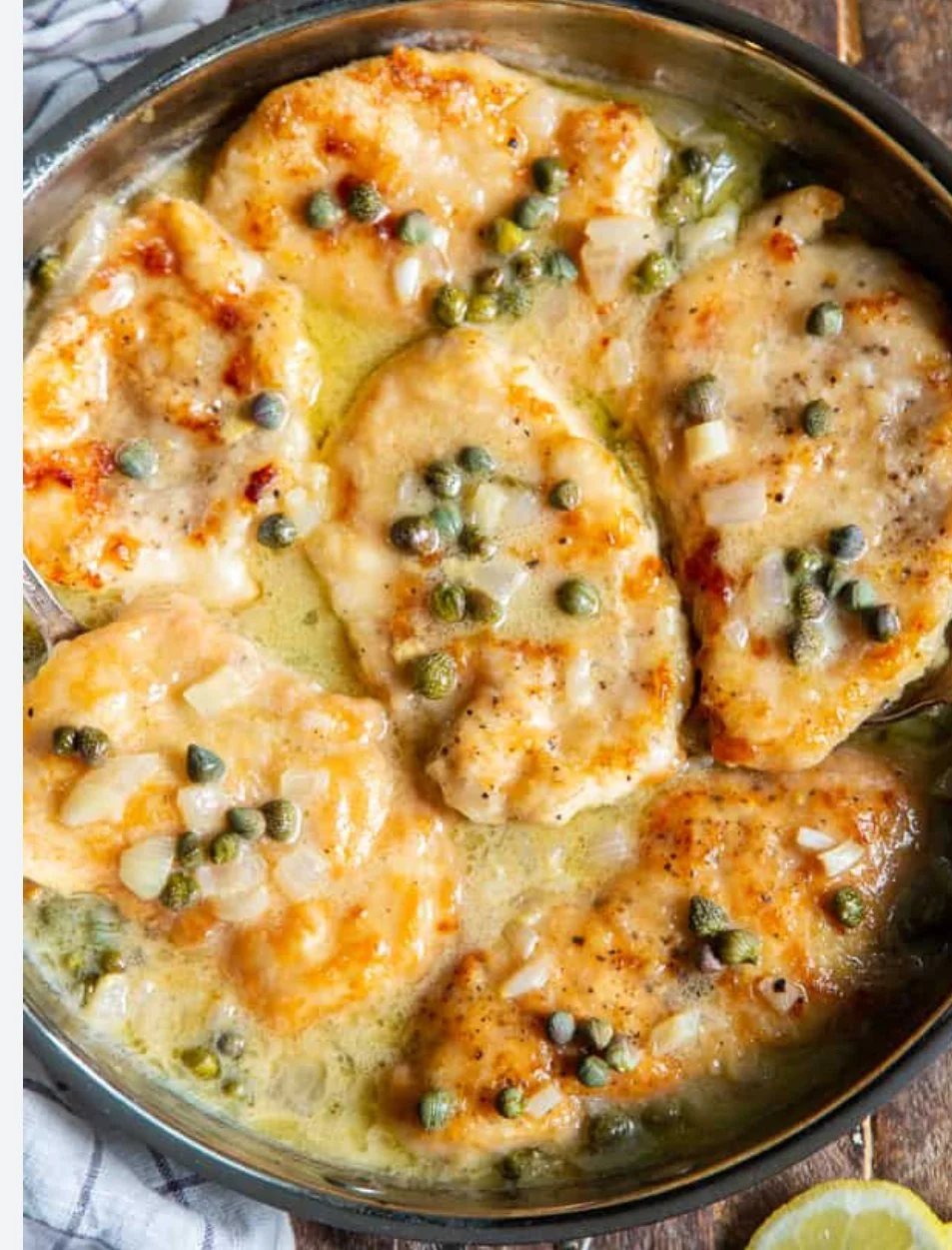 Lemon Caper Chicken