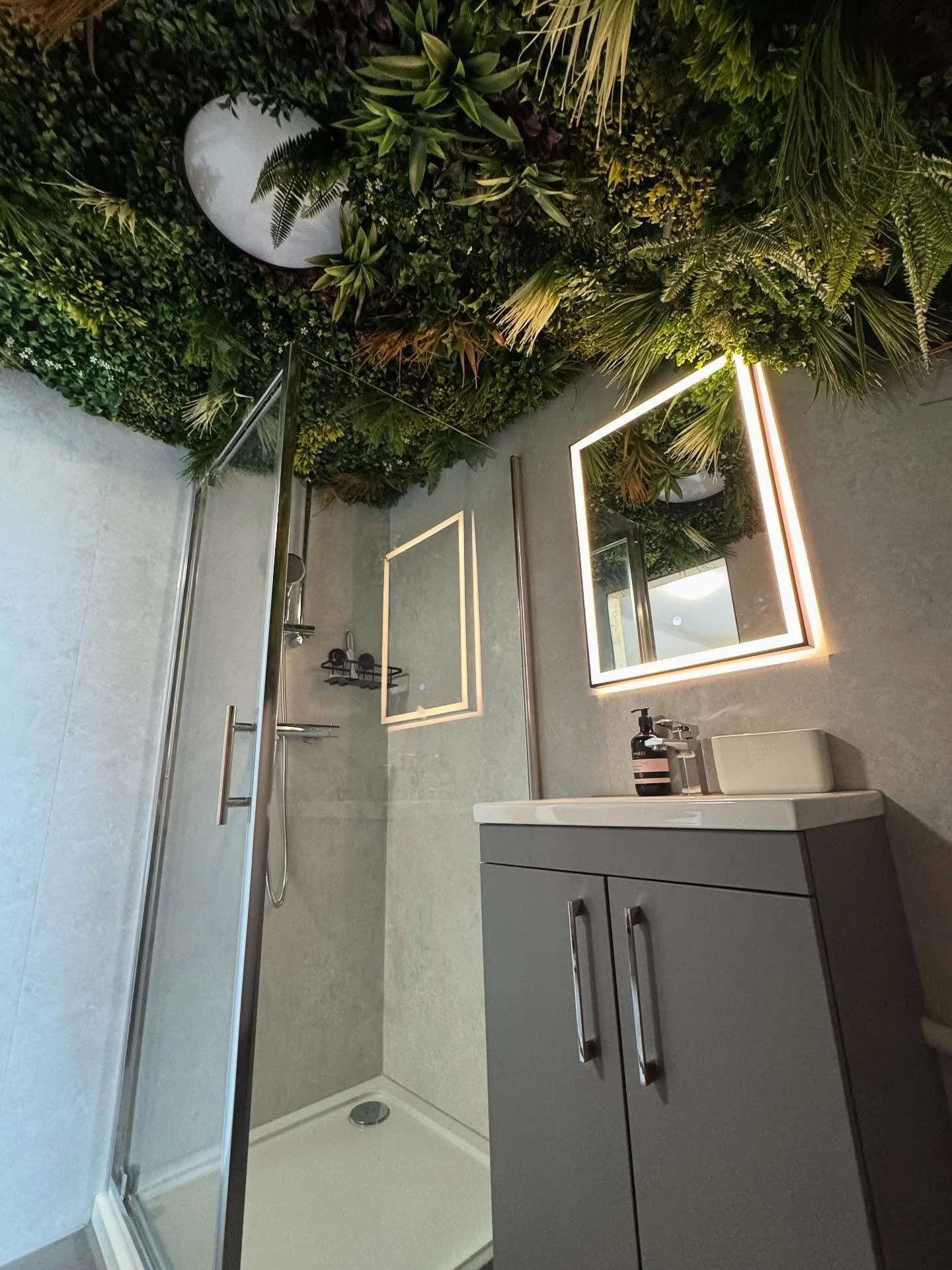 En-suite bathroom completed! Another clients ideas have been brought to life! There were no plumbing services in this part of the house, so new wastes and water feeds were run to facilitate the clients needs. It&rsquo;s safe to say, they&rsquo;re ela