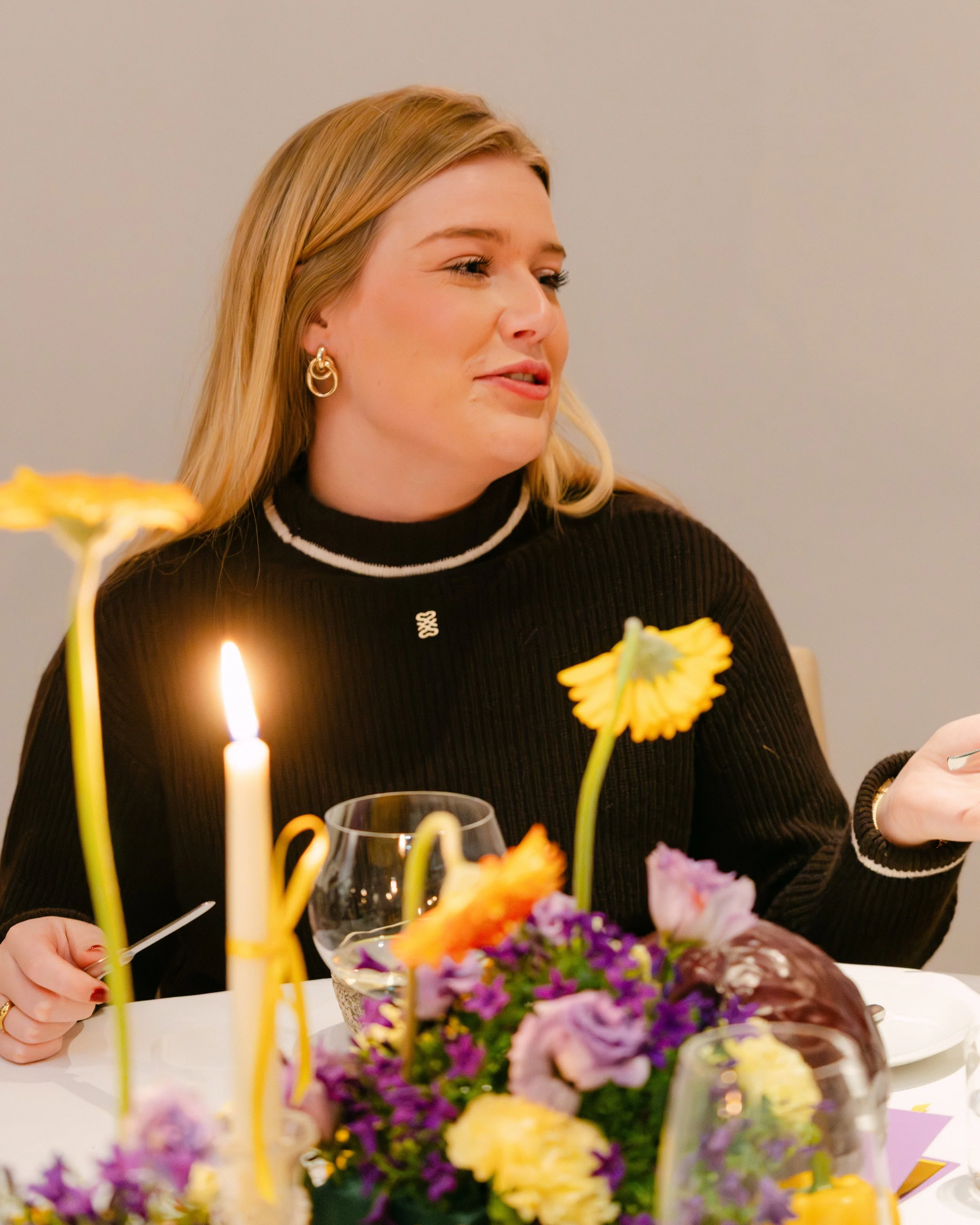 The Main Ingredients dinner event table at Calla's Michelin Star Restaurant in The Hague Netherlands