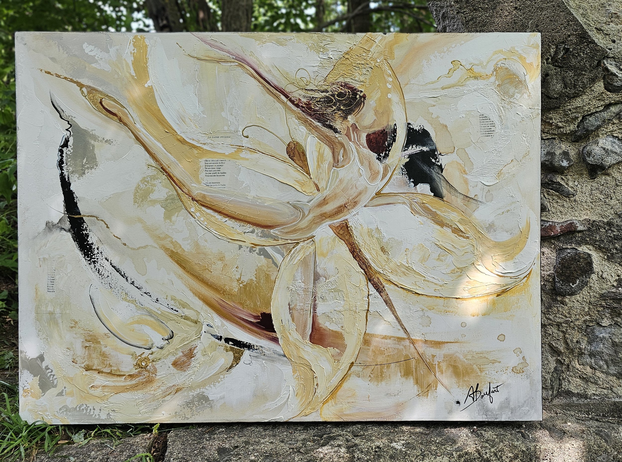 La danse invisible 30 x40