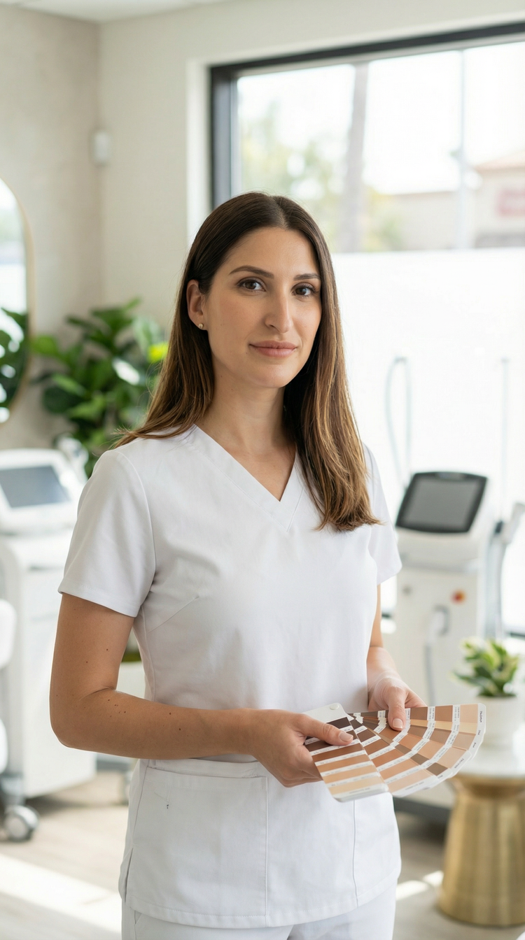 Olga Alekseev, permanent makeup artist at Permanent by O