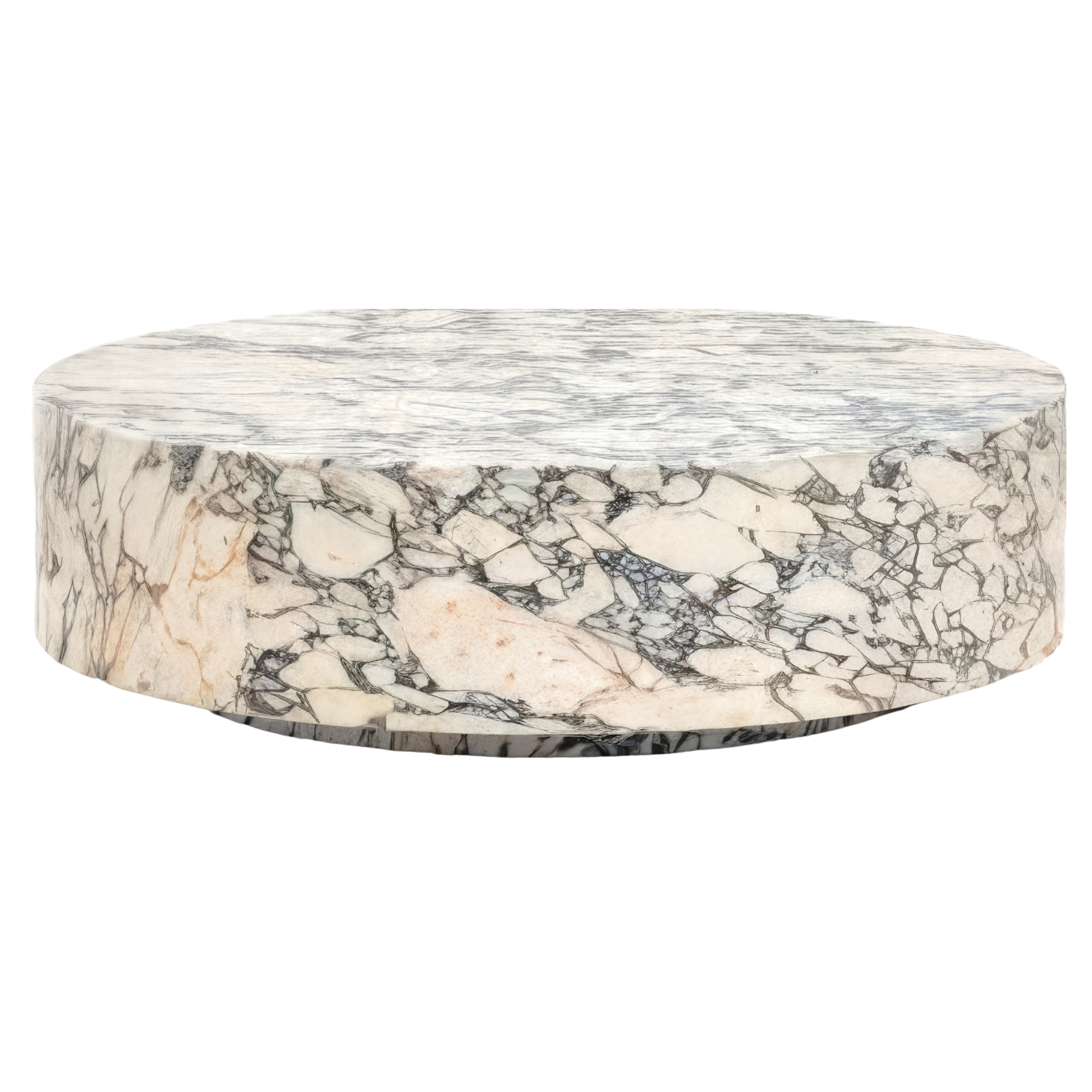 Calacatta Round Cafe Table