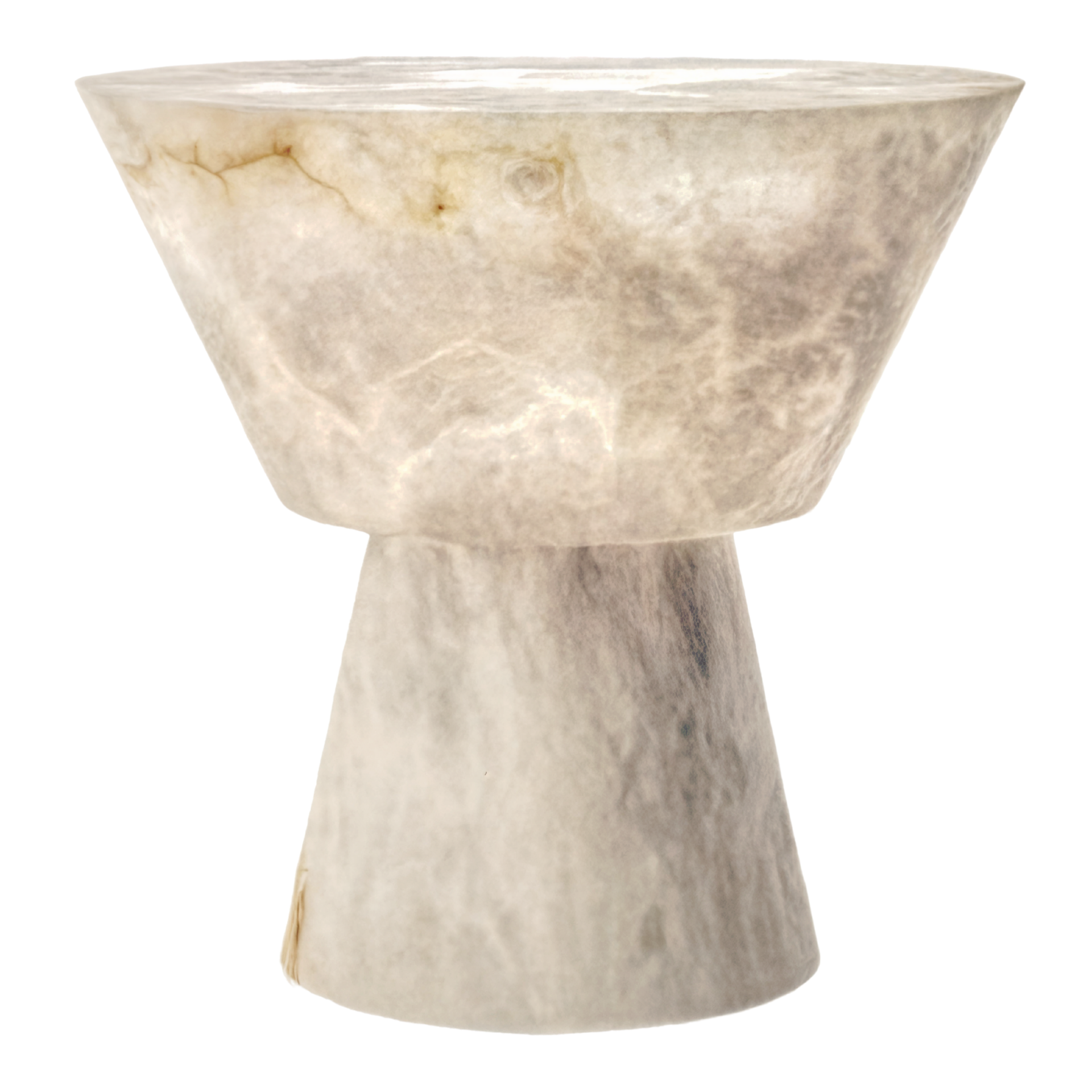 Cristallo Quartzite Conical Lamp