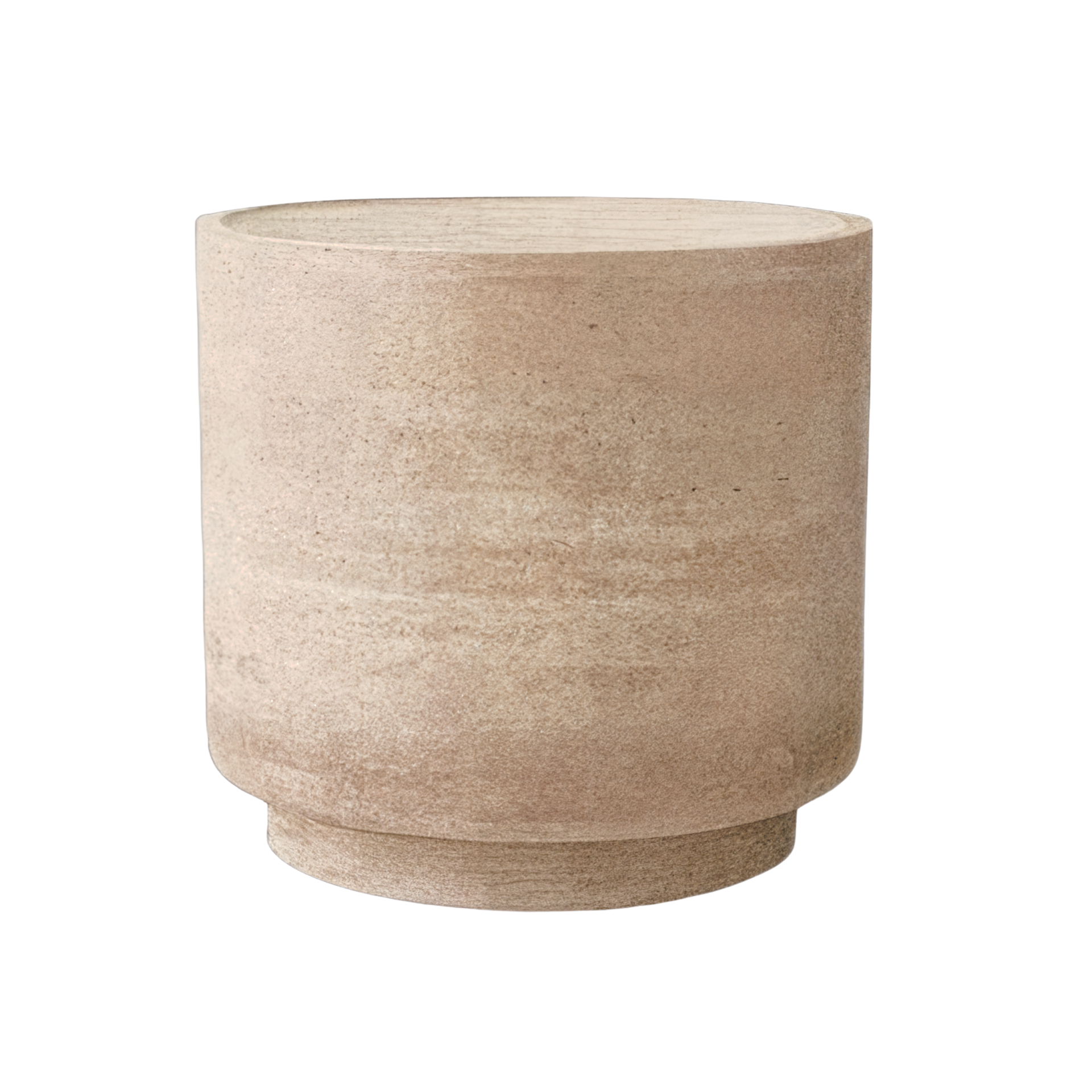 Travertino Circular Stool Chair