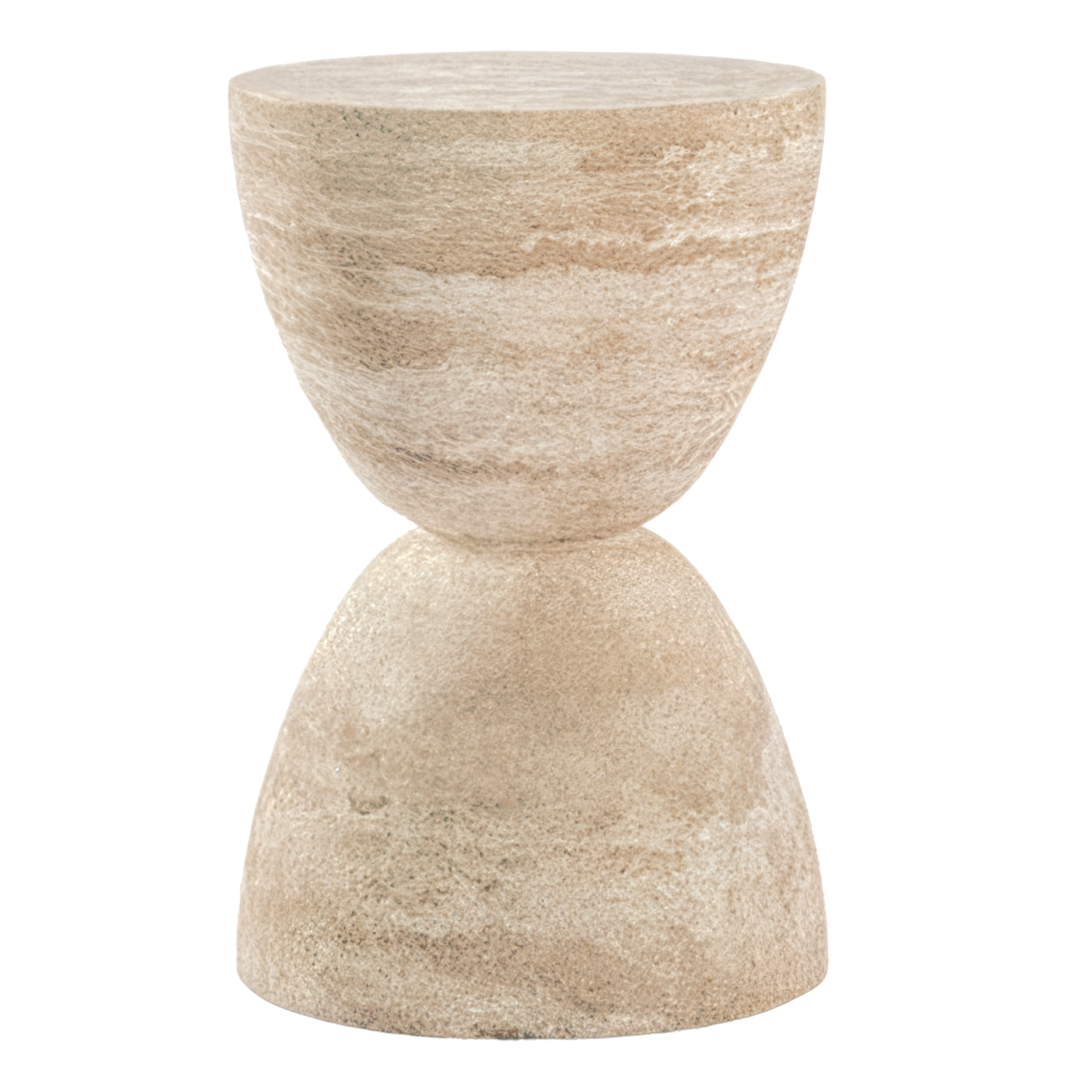 Roma Travertino Oval Plinth