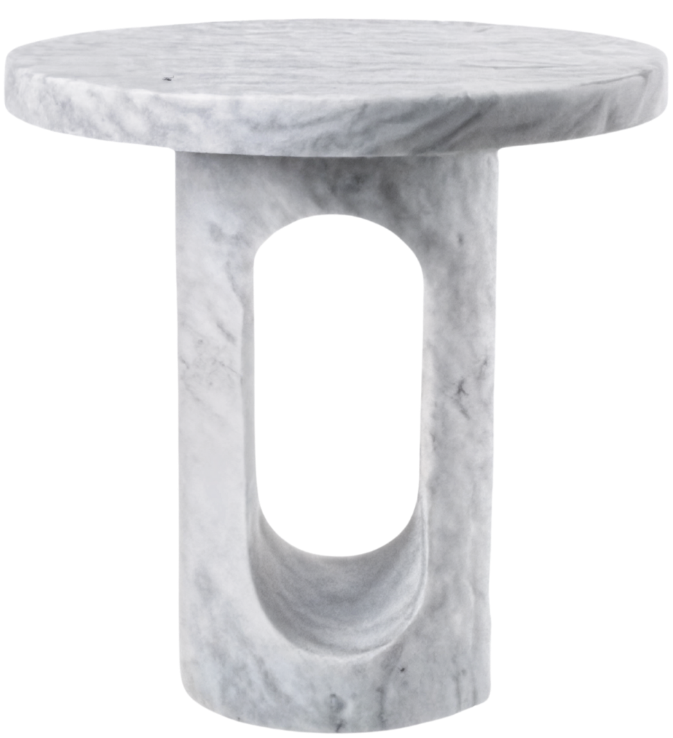 Bianco Carrara Side Table