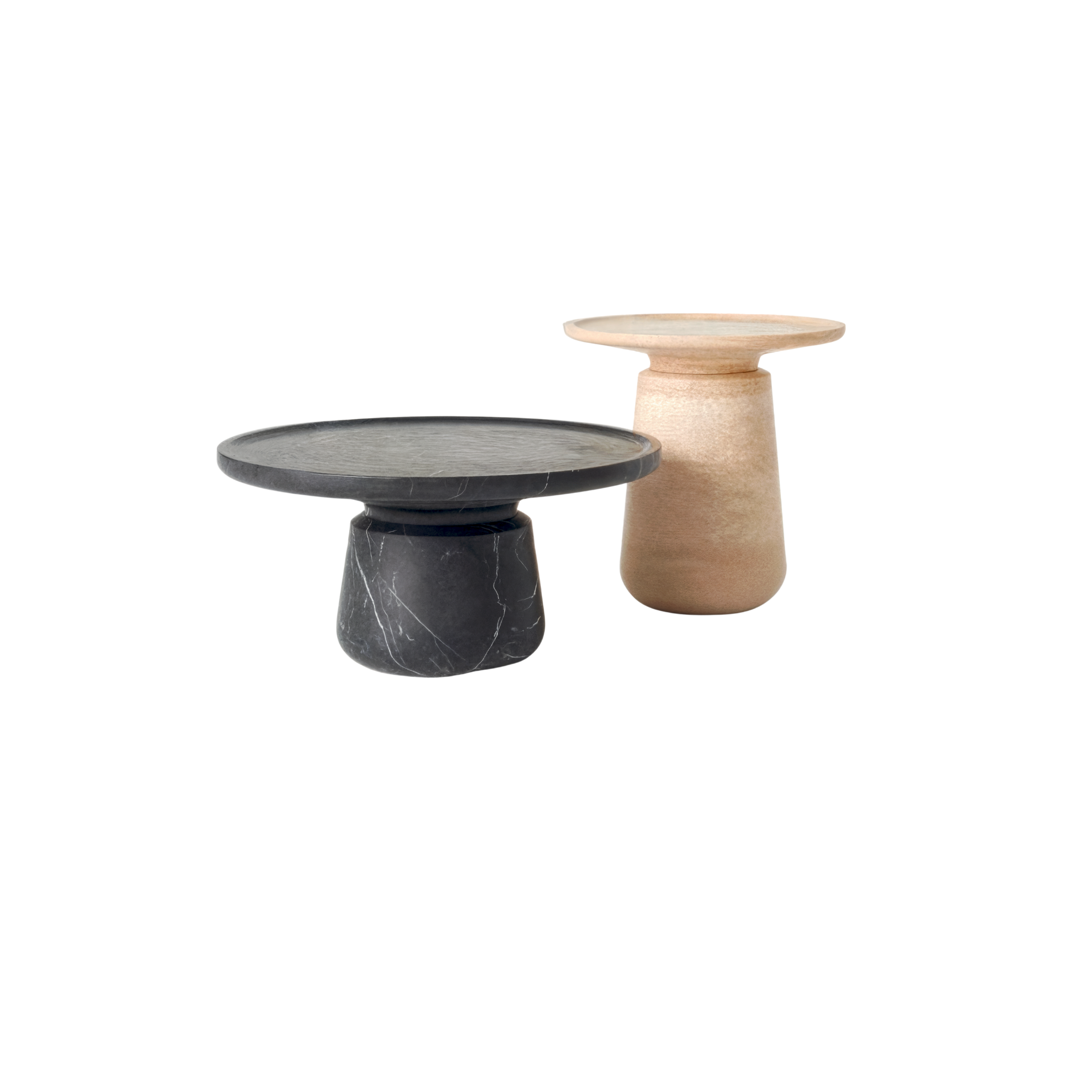 Nero Marquina and Roma Travertino Coffee Table