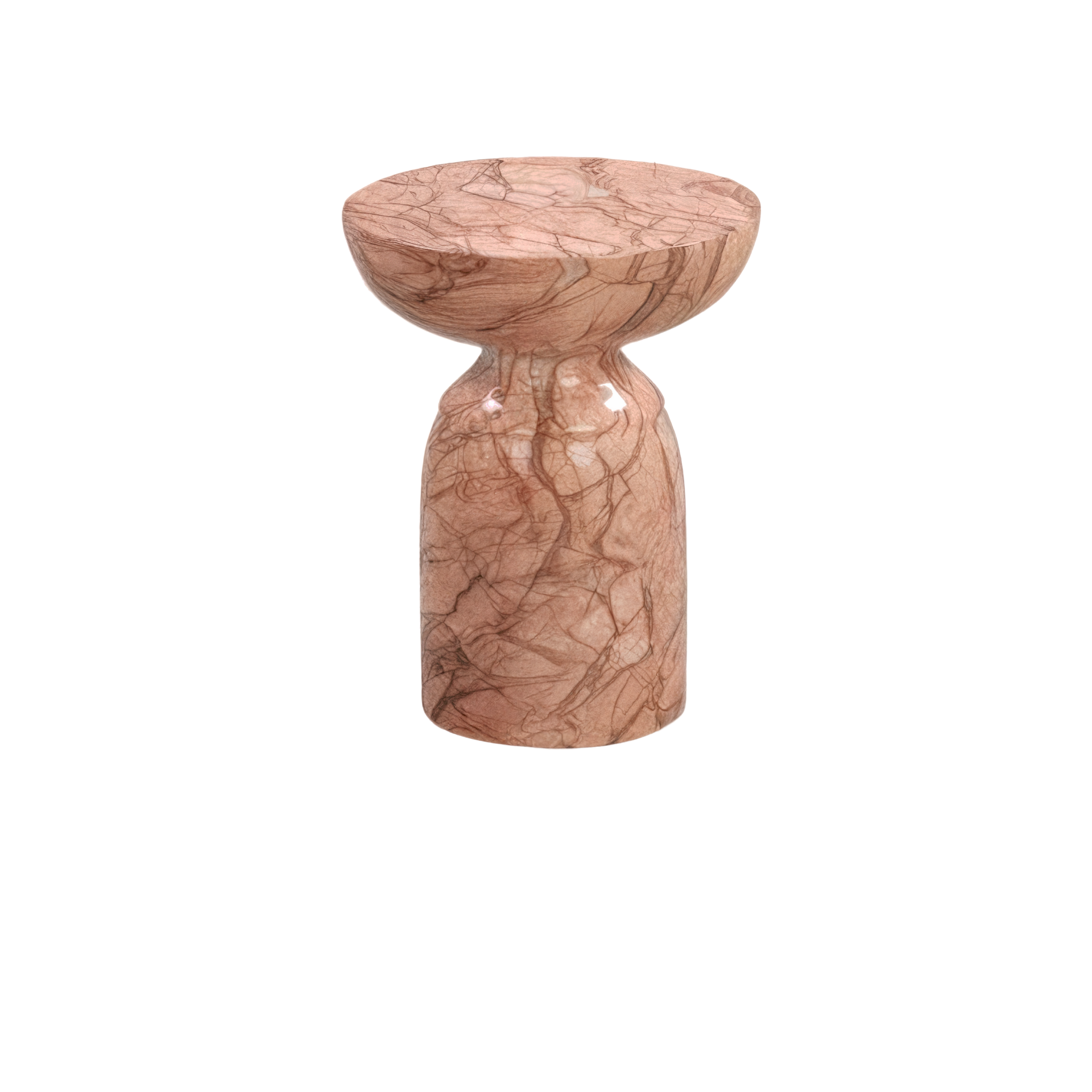 Red Marble Table