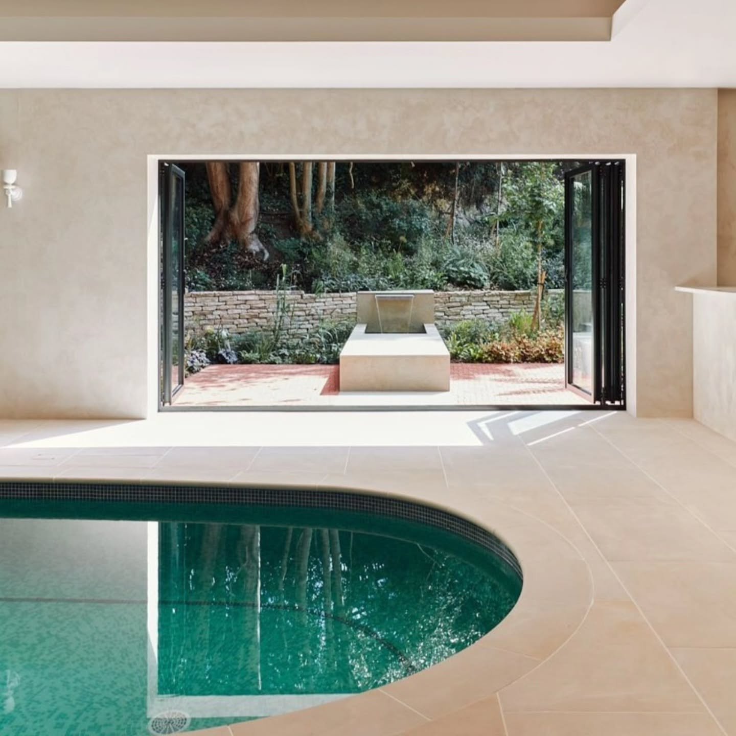 GRAPHENE renovated this indoor swimming pool for a client in Chorleywood, transforming the original 1970s space into a calm, contemporary retreat.

With design intent from the talented team at @toandfrom.co , we carried out a full overhaul &mdash; in