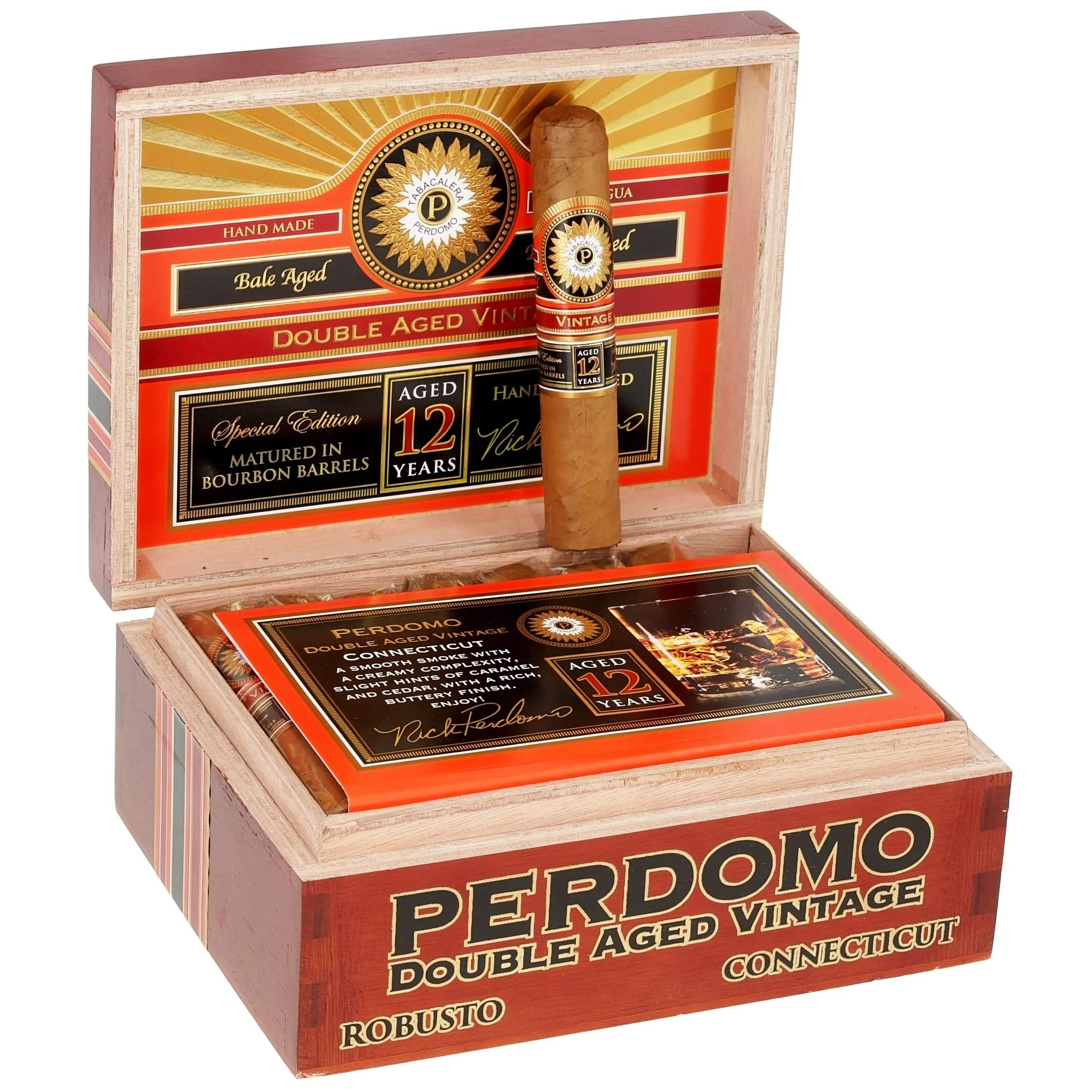 Perdomo Double Aged 12 Year Connecticut Robusto