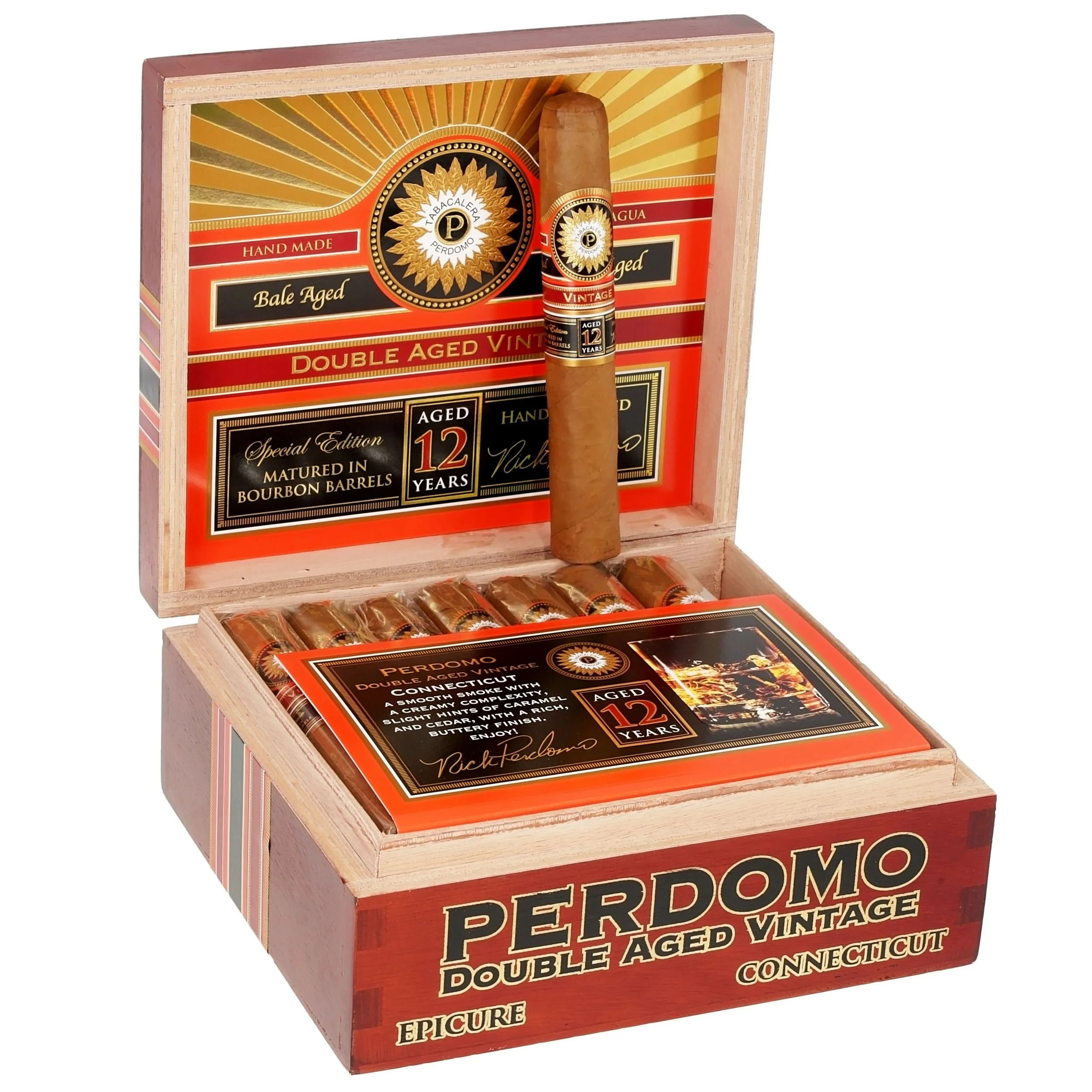 Perdomo Double Aged 12 Year Connecticut Epicure