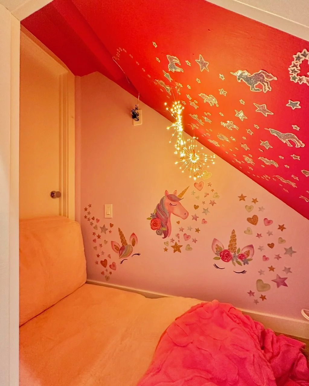 Unicorn Fort Under the Stairs