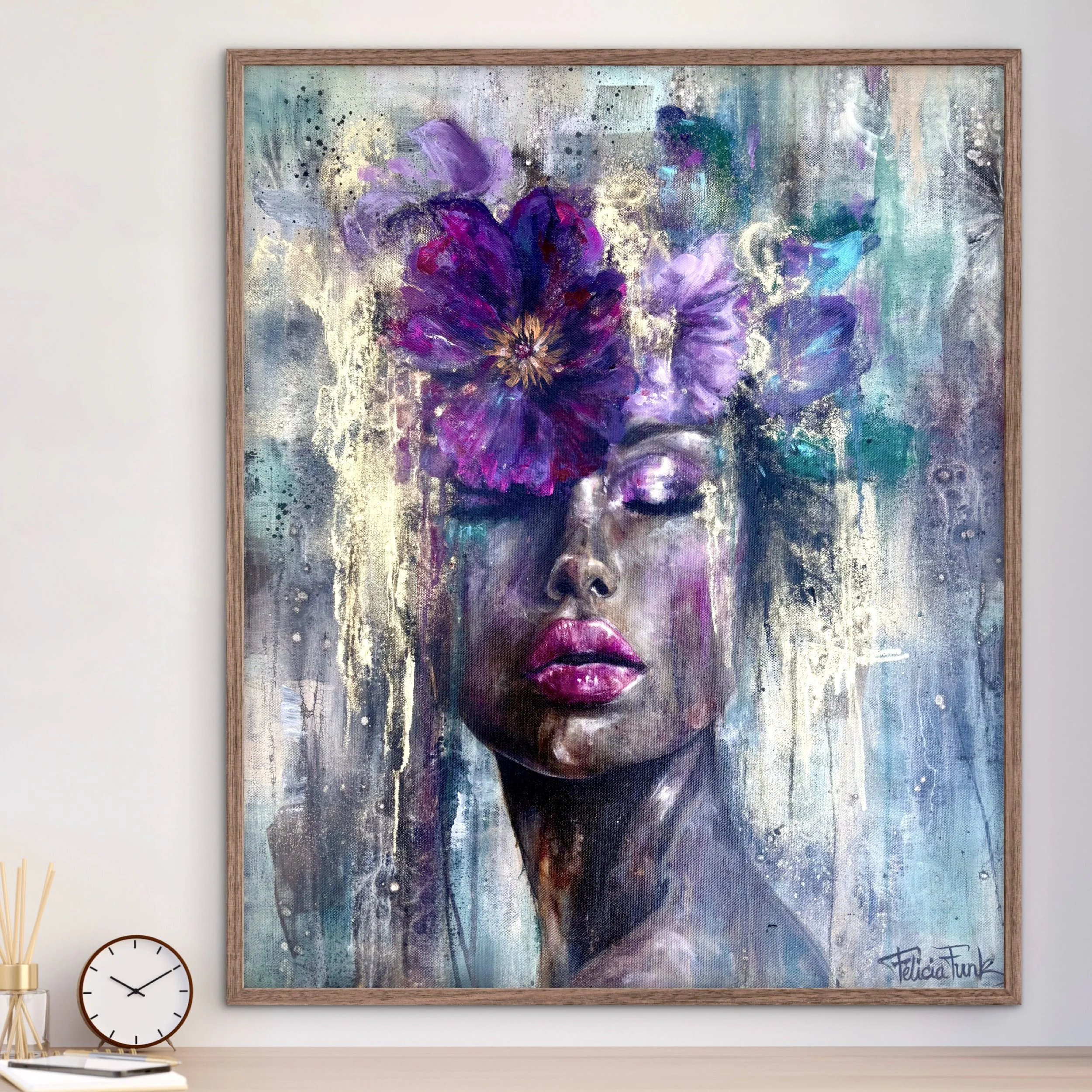 "The Pink Gloss Lady"