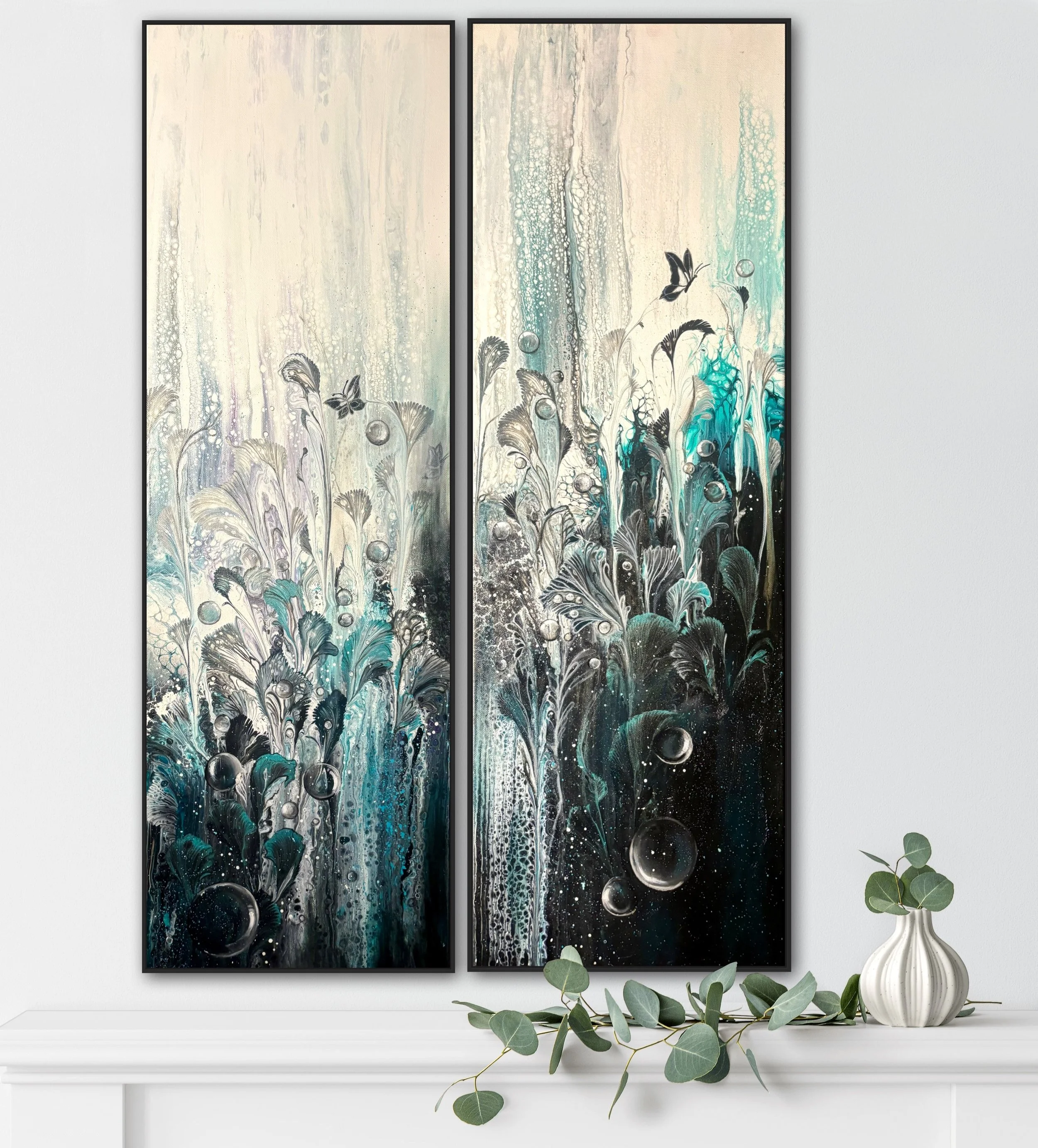 "Surreal Flower Meadow"