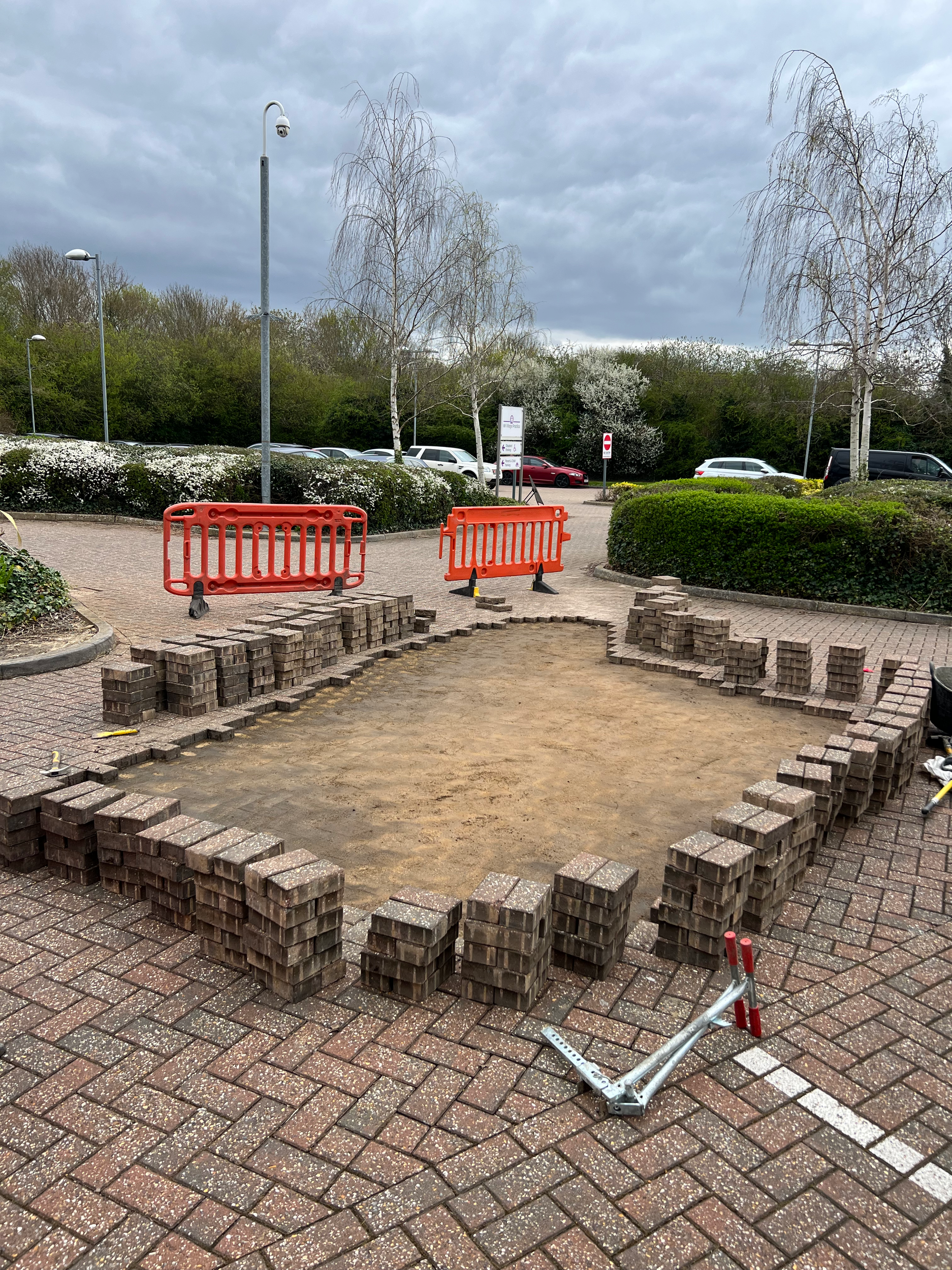 Block paving, Milton Keynes