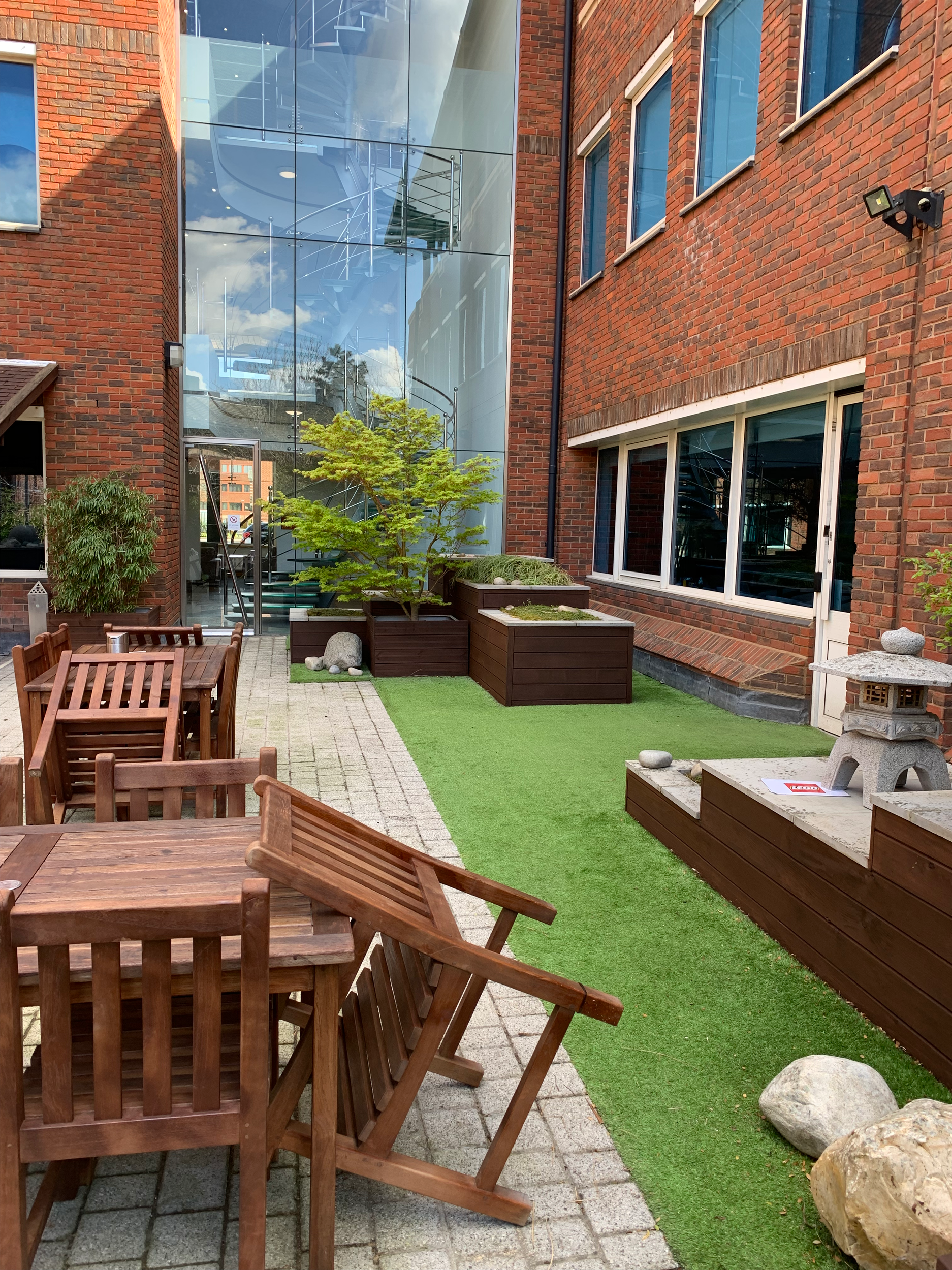 Court yard refurbishment, Slough