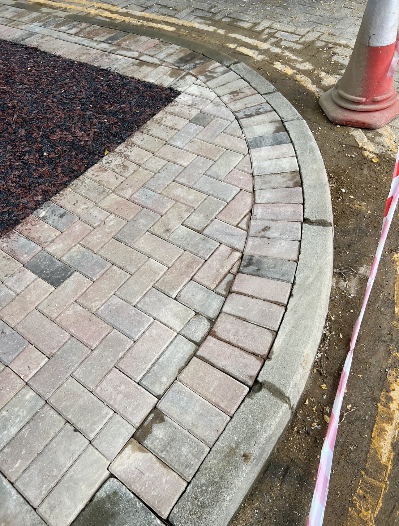 Block paving, Cambridge