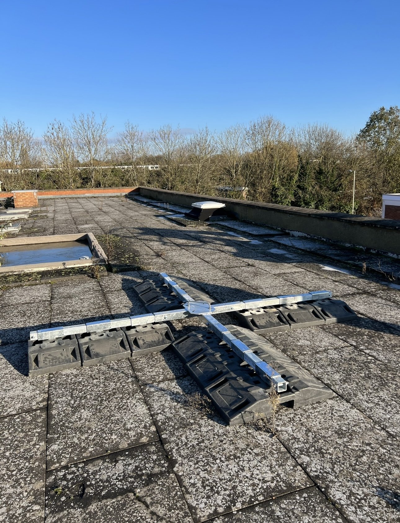 Mansafe installation, Hitchin