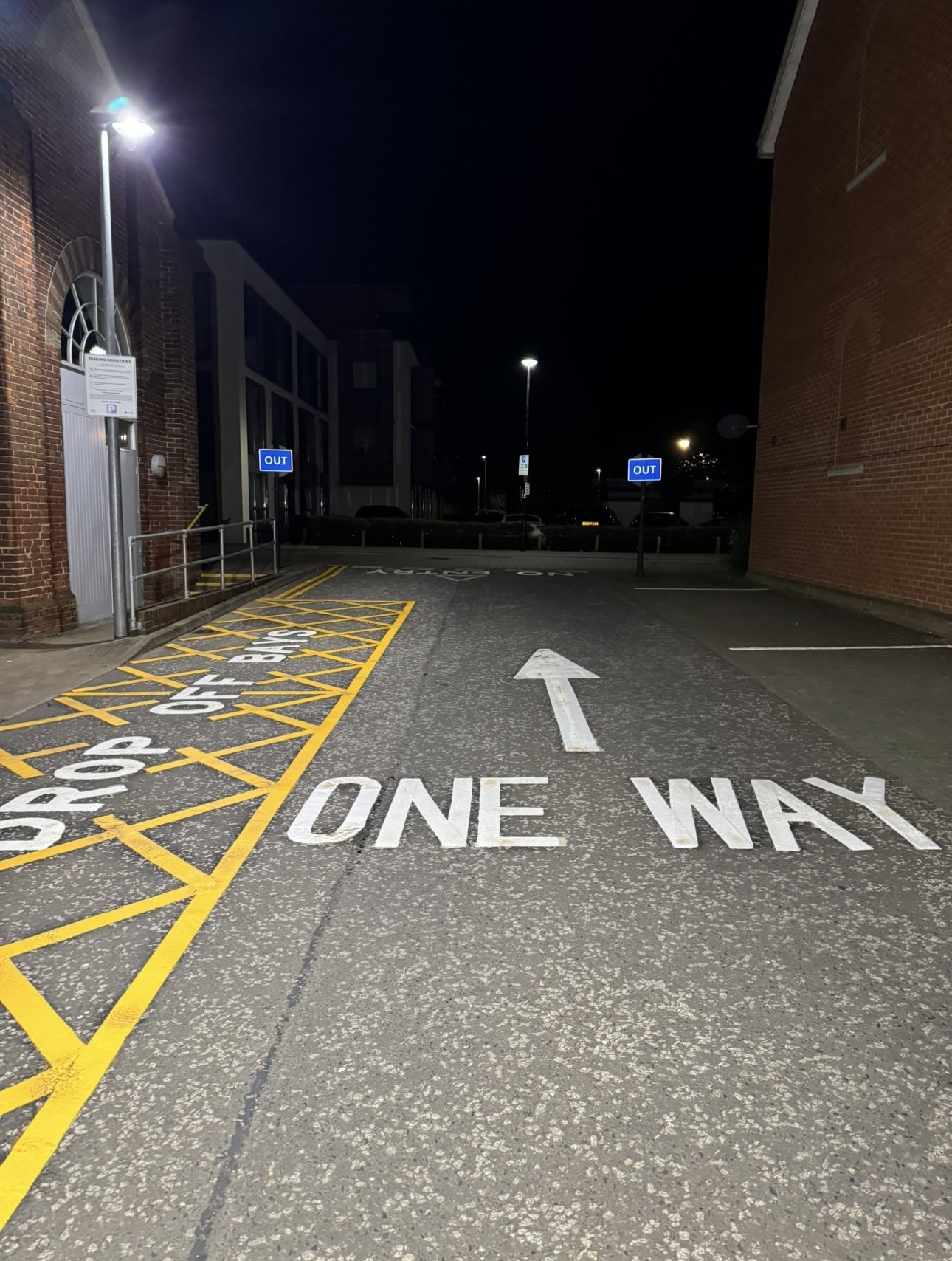 Out of hours, Thermoplastic, Colchester